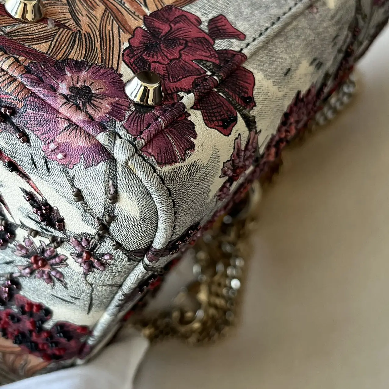 Dior Lady Dior Mini Bag Phoenix Print Dior Lady Dior Mini Bag Phoenix Print