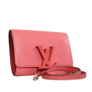 LOUIS VUITTON Pink Wallet on Chain Bag