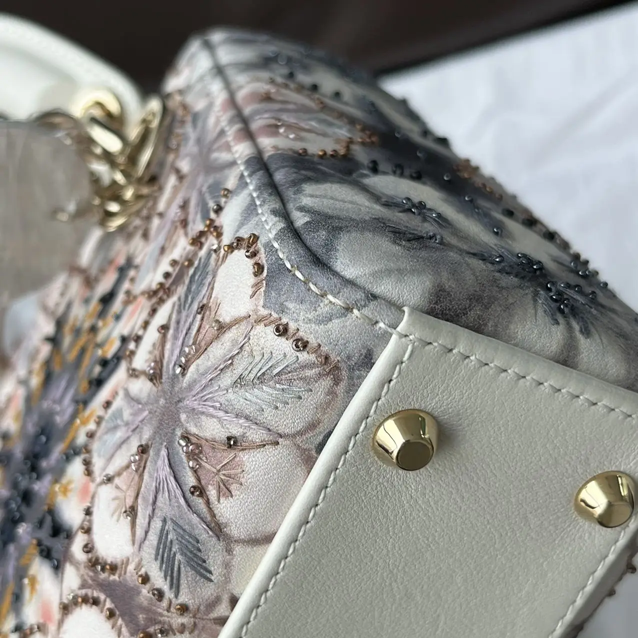 Limited Edition Beaded Mini Lady Dior Limited Edition Beaded Mini Lady Dior