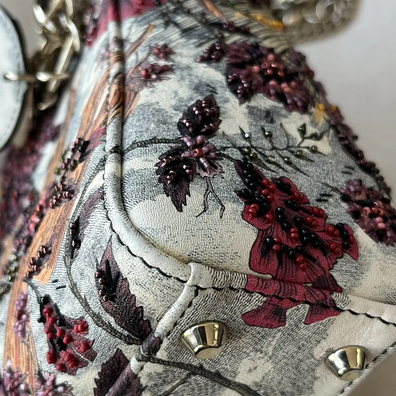 Dior Lady Dior Mini Bag Phoenix Print Dior Lady Dior Mini Bag Phoenix Print