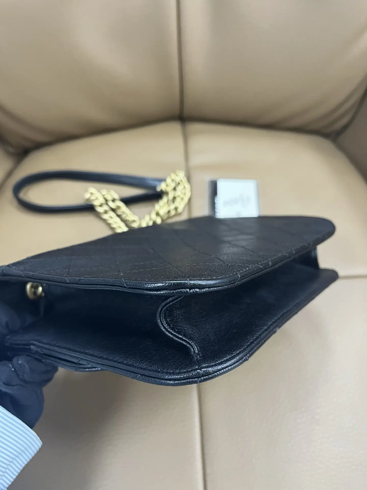 Chanel Coco Mark Chain Shoulder Bag Black Chanel Coco Mark Chain Shoulder Bag Black