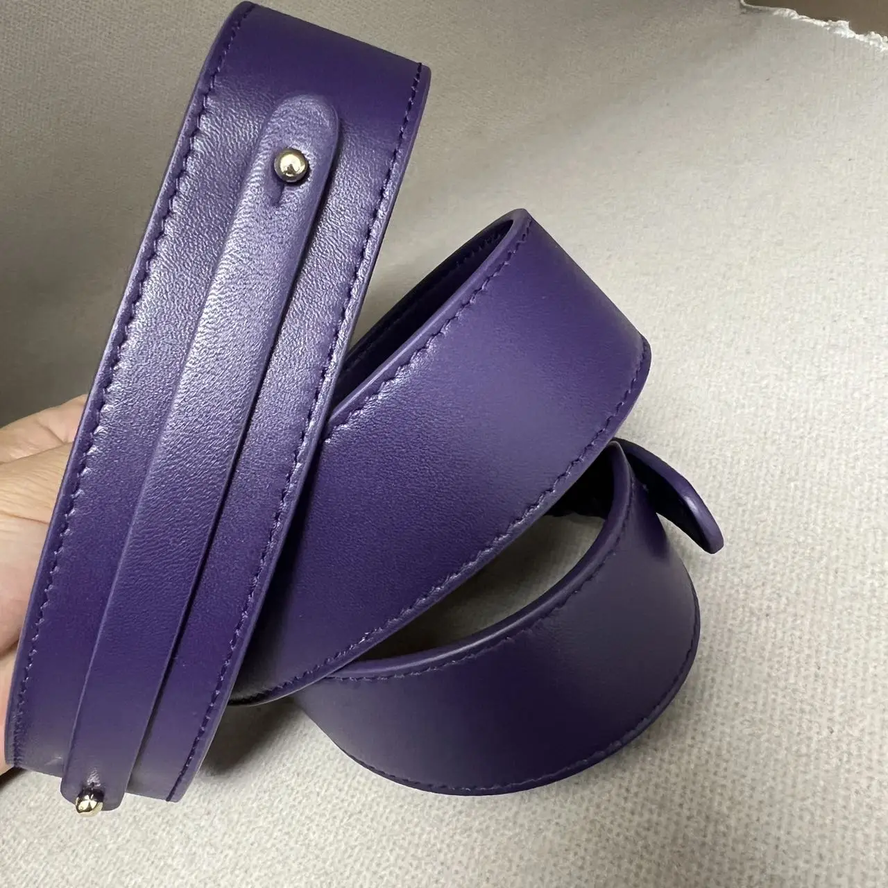 DIOR Small Lady Dior Bag Purple Lambskin DIOR Small Lady Dior Bag Purple Lambskin