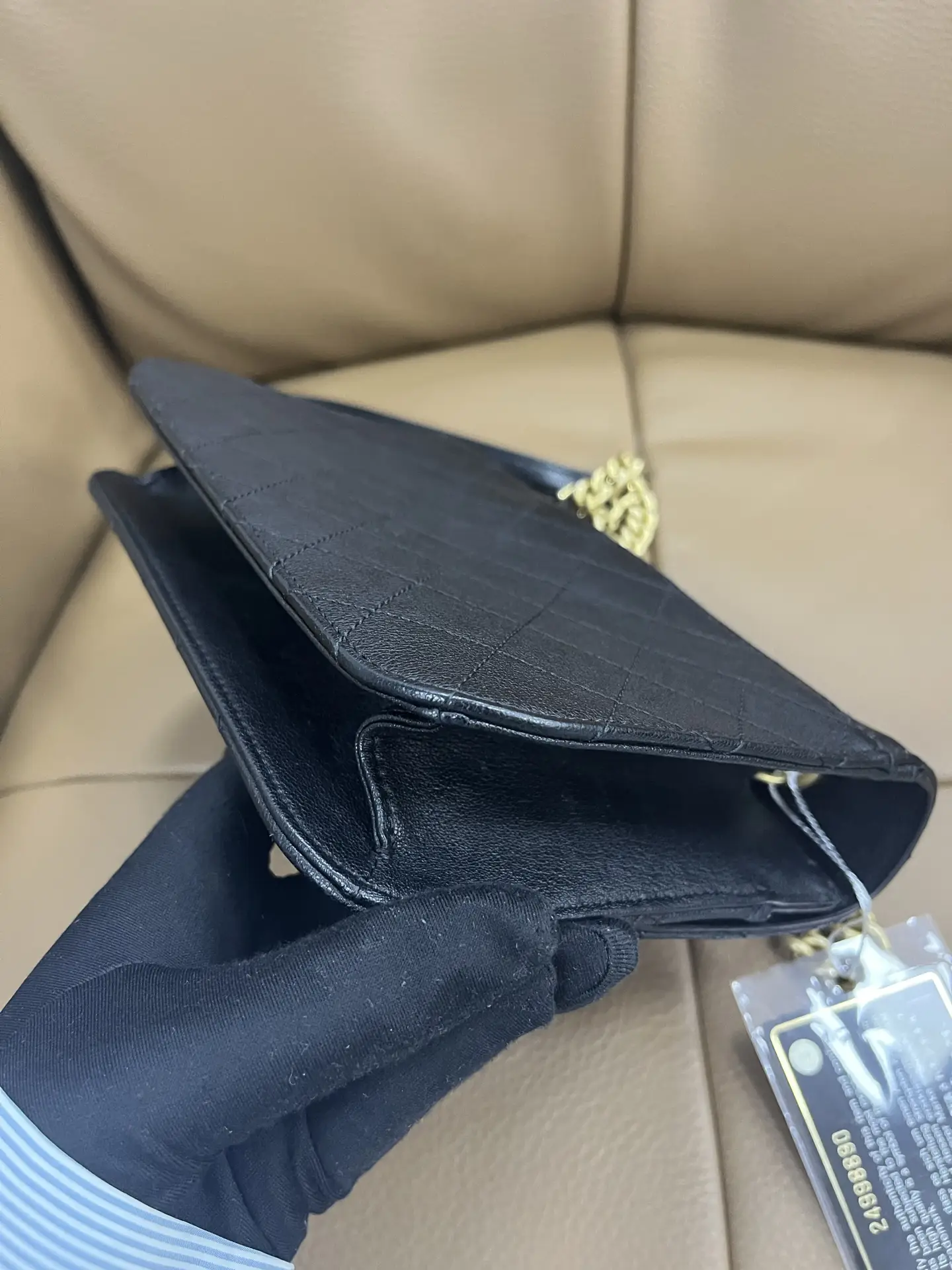 Chanel Coco Mark Chain Shoulder Bag Black Chanel Coco Mark Chain Shoulder Bag Black