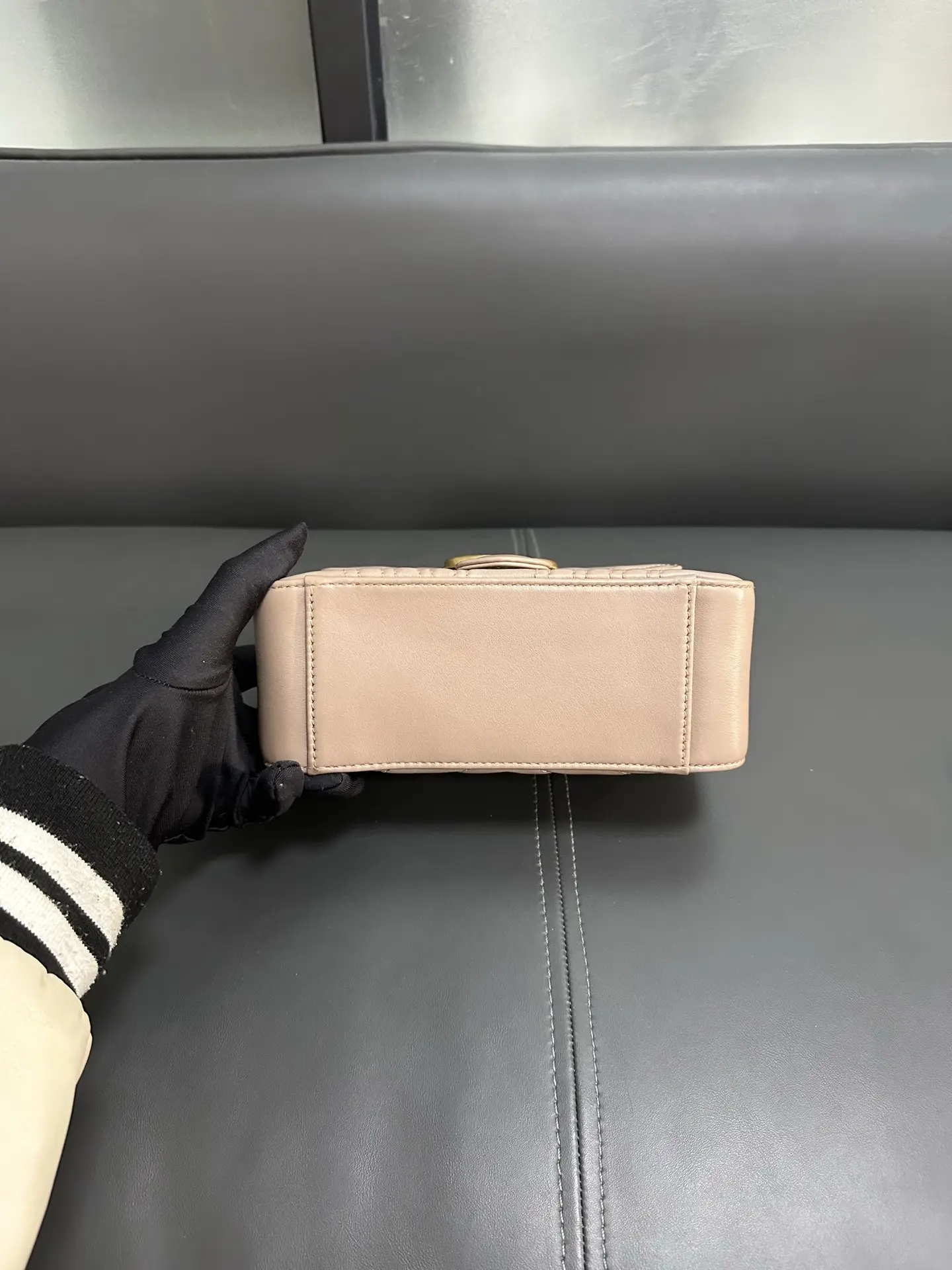 GUCCI GG Marmont Small Top Handle Bag GUCCI GG Marmont Small Top Handle Bag