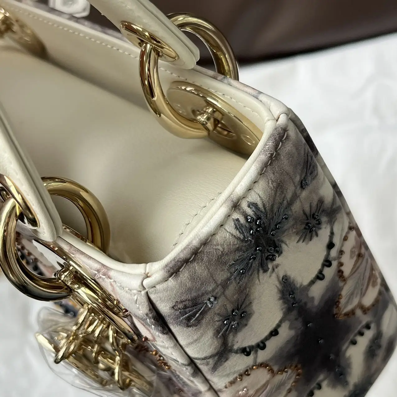 Limited Edition Beaded Mini Lady Dior Limited Edition Beaded Mini Lady Dior