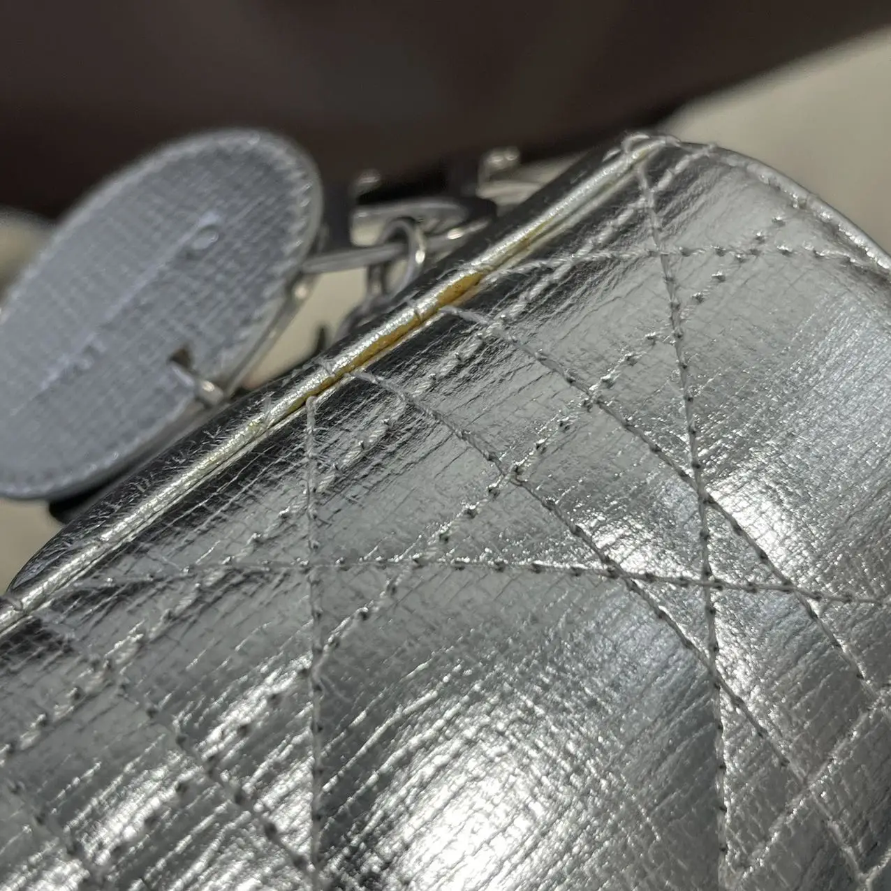 DIOR Small Lady Dior Metallic Grained Calfskin My ABC Bag DIOR Small Lady Dior Metallic Grained Calfskin My ABC Bag