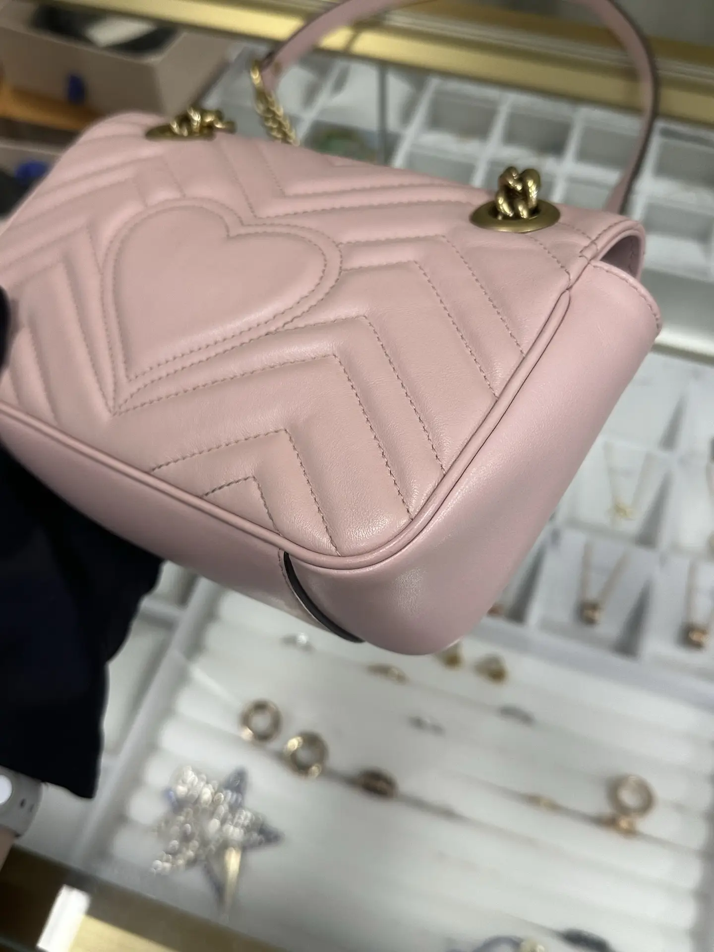 GUCCI GG Marmont Bag Small Pink GUCCI GG Marmont Bag Small Pink