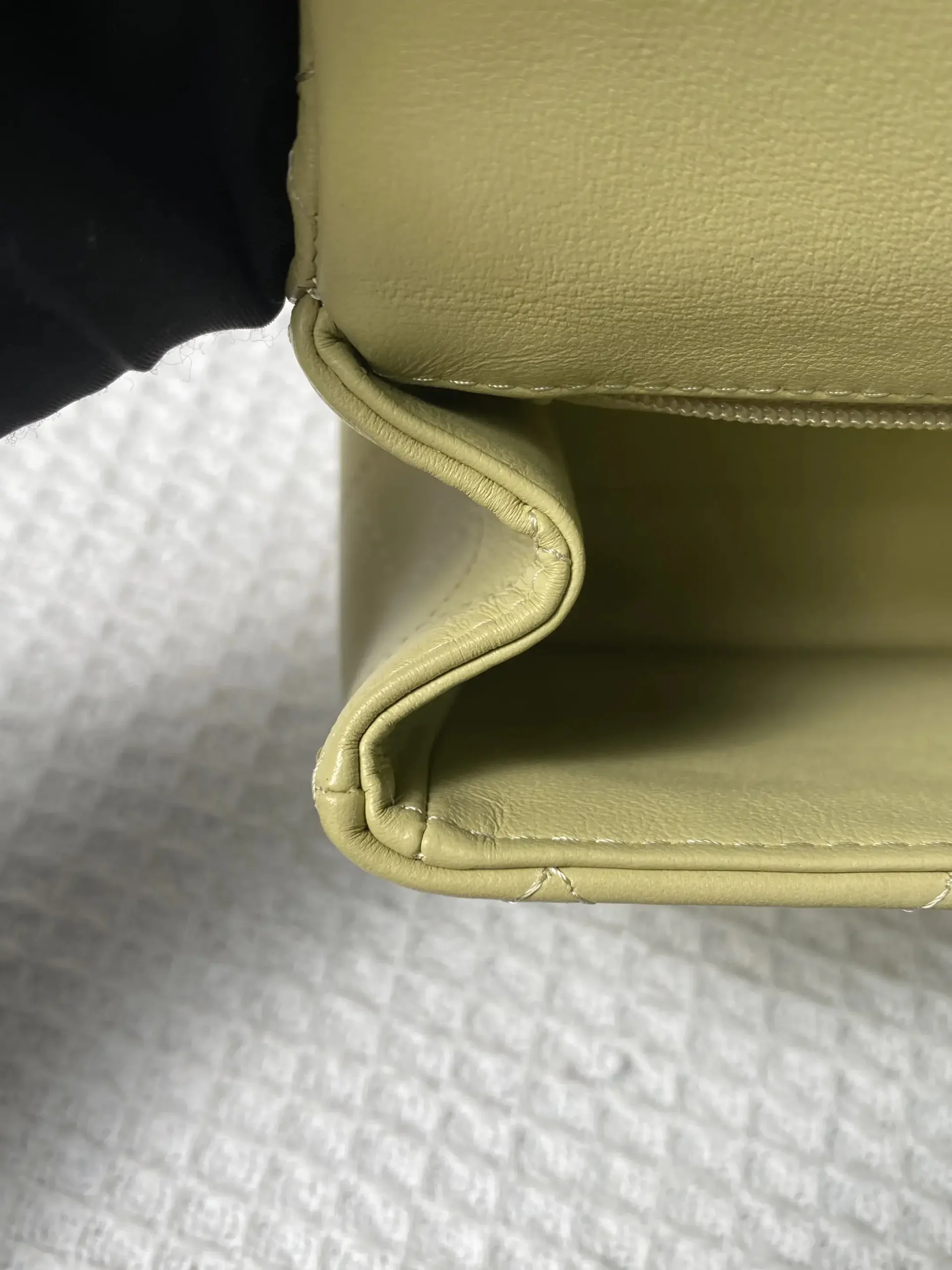 Chanel Mini Rectangular Classic Top Handle Flap Bag Yellow Lambskin Chanel Mini Rectangular Classic Top Handle Flap Bag Yellow Lambskin