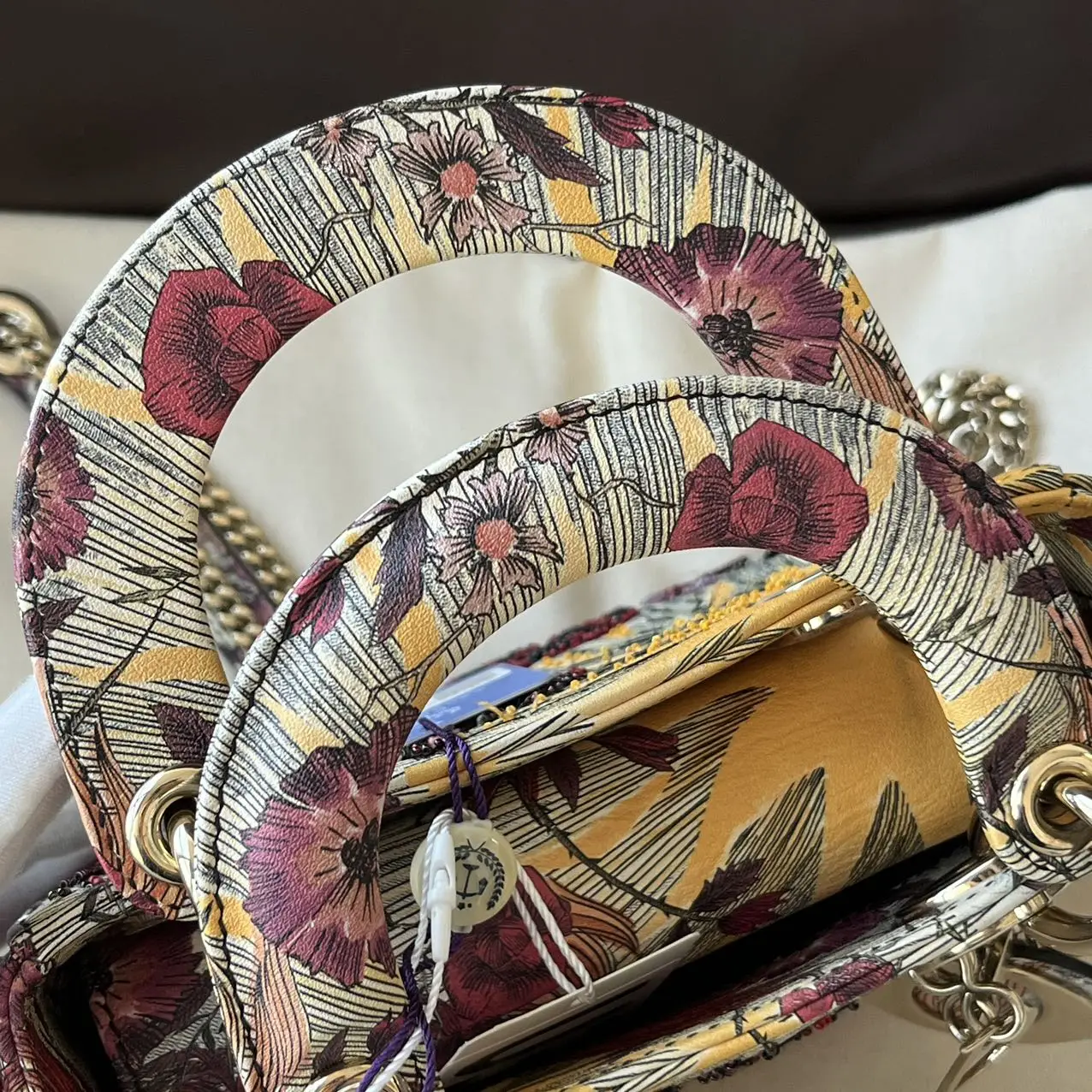 Dior Lady Dior Mini Bag Phoenix Print Dior Lady Dior Mini Bag Phoenix Print