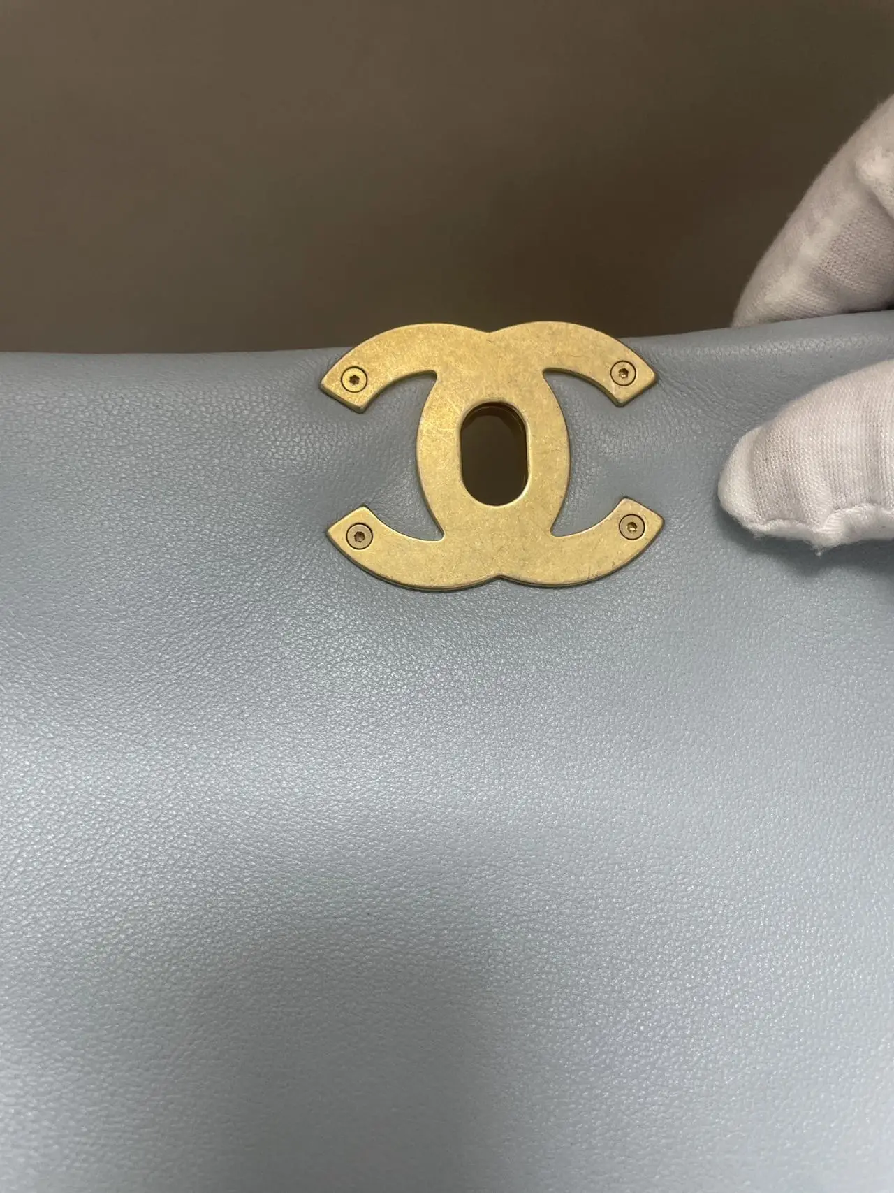 CHANEL 19 Flap Baby Blue Bag CHANEL 19 Flap Baby Blue Bag