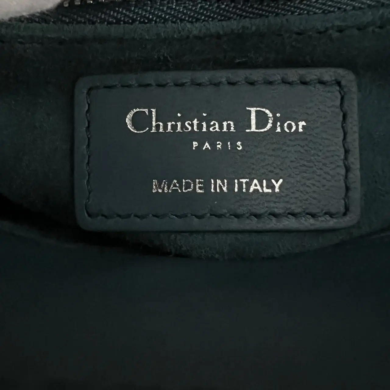 DIOR Small Lady Dior Bag Blue Lambskin DIOR Small Lady Dior Bag Blue Lambskin