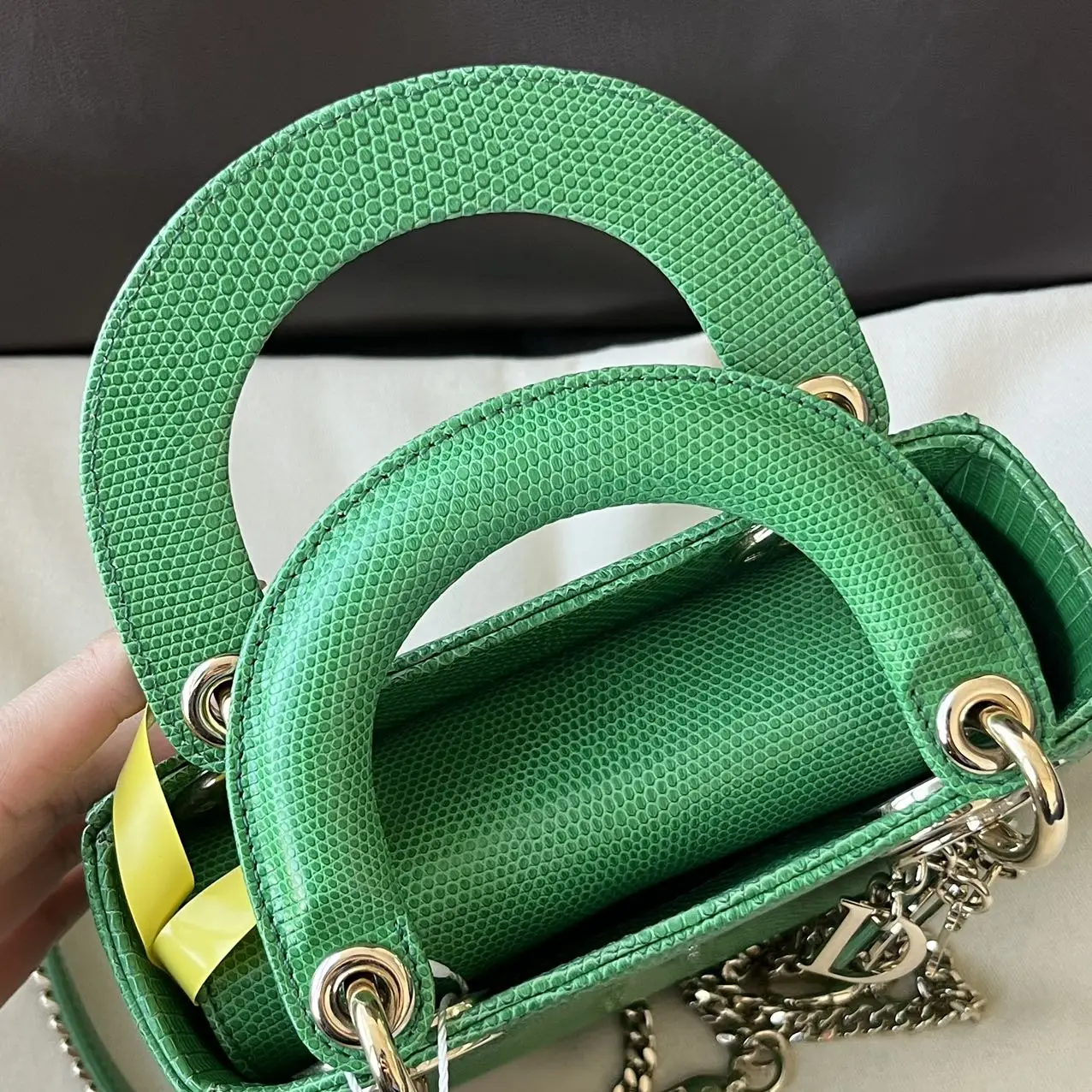 DIOR Mini Lady Dior Bag Python Leather Limited Version DIOR Mini Lady Dior Bag Python Leather Limited Version