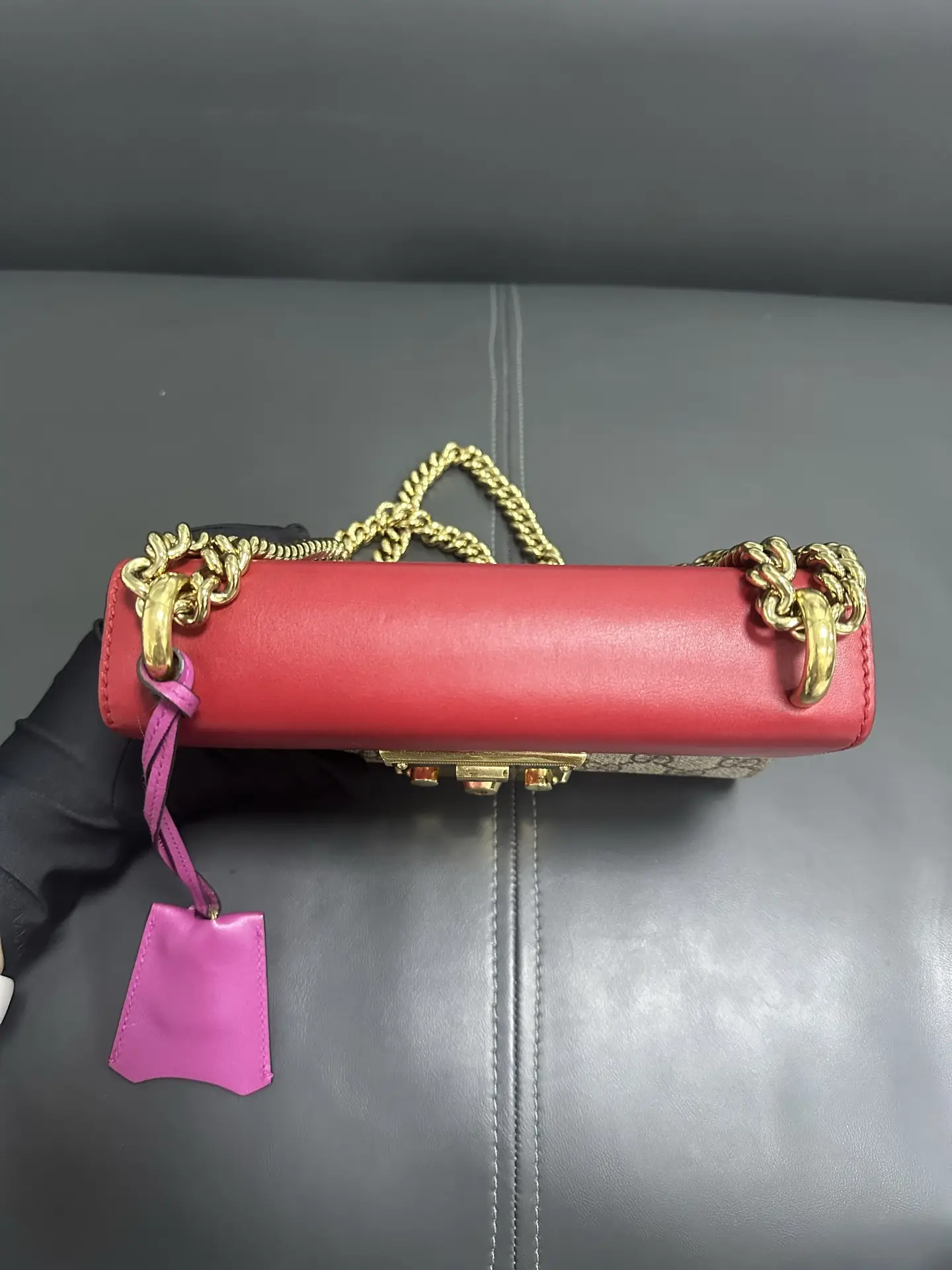 GUCCI Padlock GG Supreme Small Bag GUCCI Padlock GG Supreme Small Bag