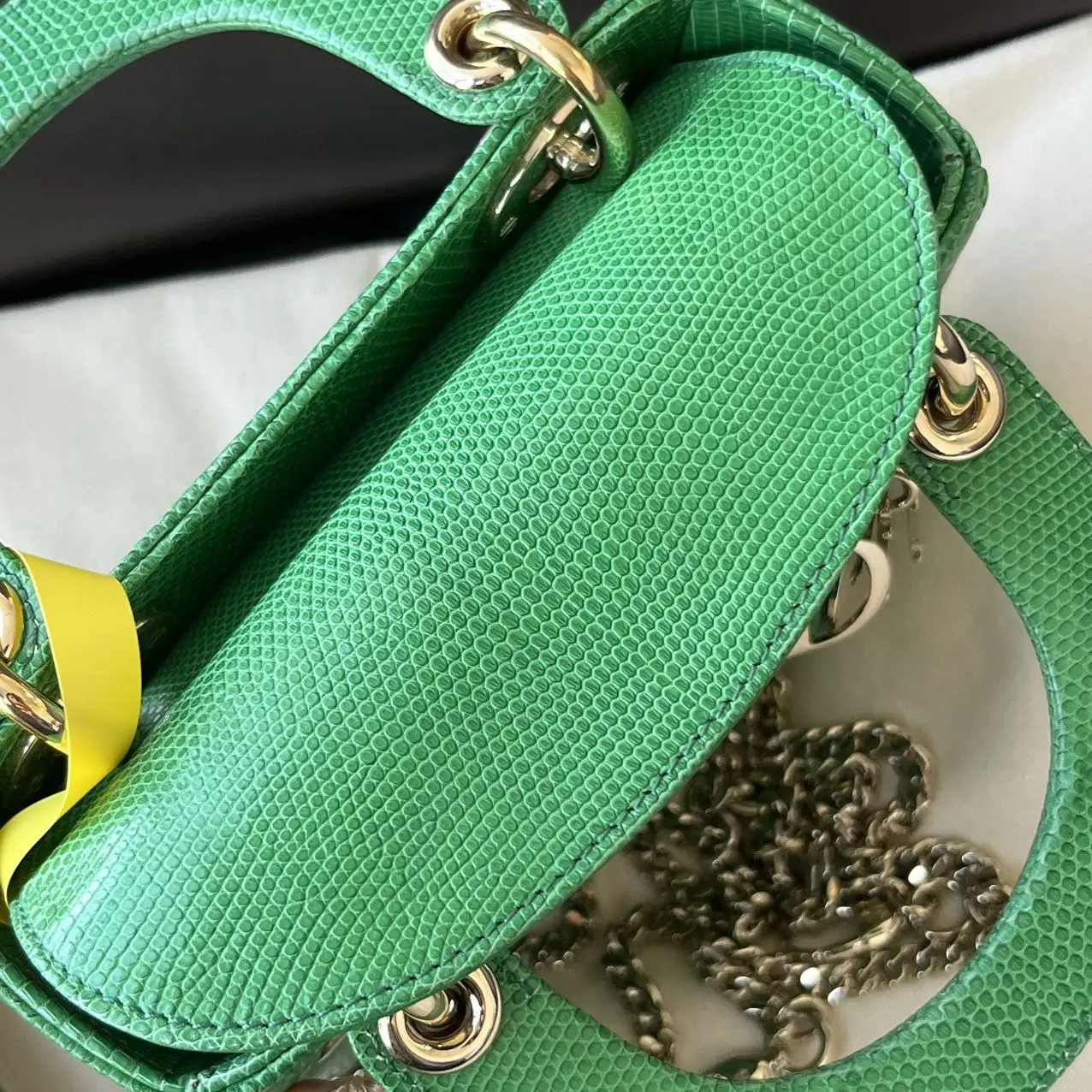 DIOR Mini Lady Dior Bag Python Leather Limited Version DIOR Mini Lady Dior Bag Python Leather Limited Version