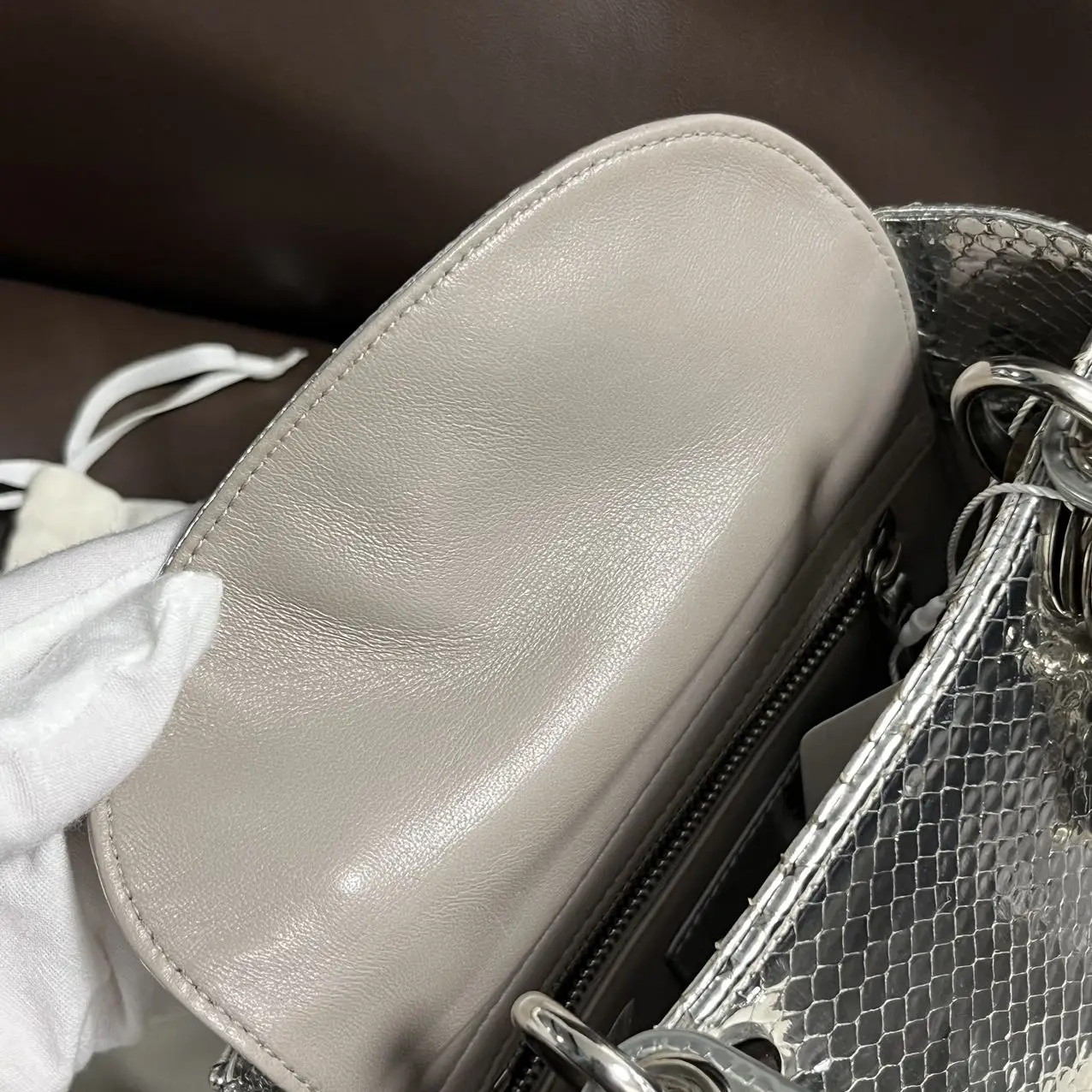 DIOR Mini Lady Dior Bag Python Leather Limited Version DIOR Mini Lady Dior Bag Python Leather Limited Version