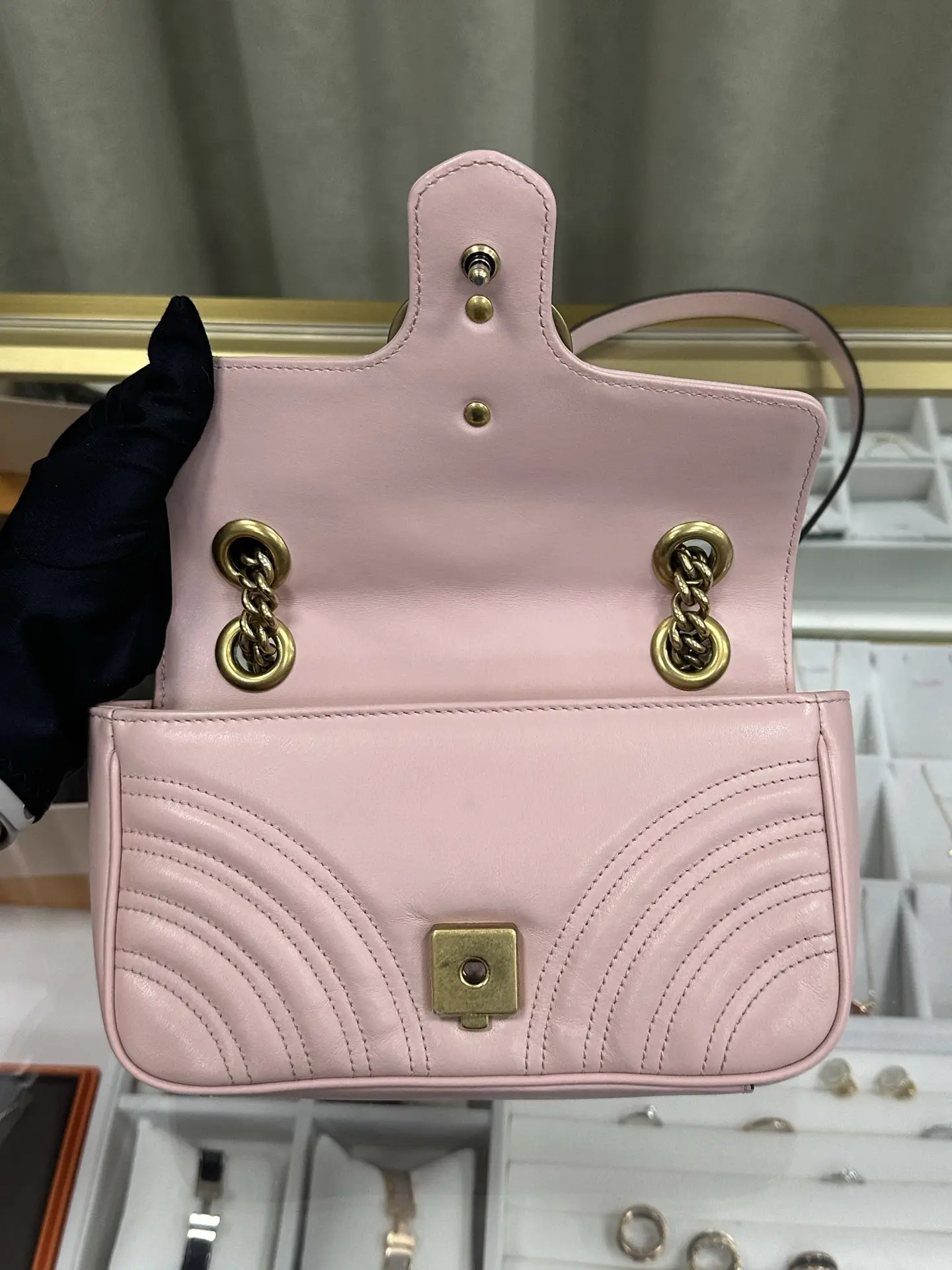 GUCCI GG Marmont Bag Small Pink GUCCI GG Marmont Bag Small Pink