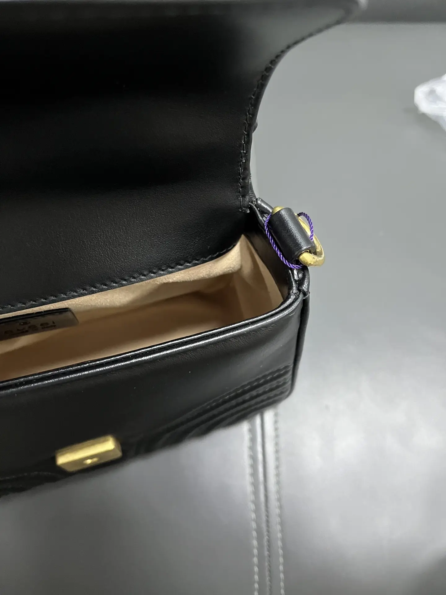 GUCCI GG Marmont Small Top Handle Bag GUCCI GG Marmont Small Top Handle Bag