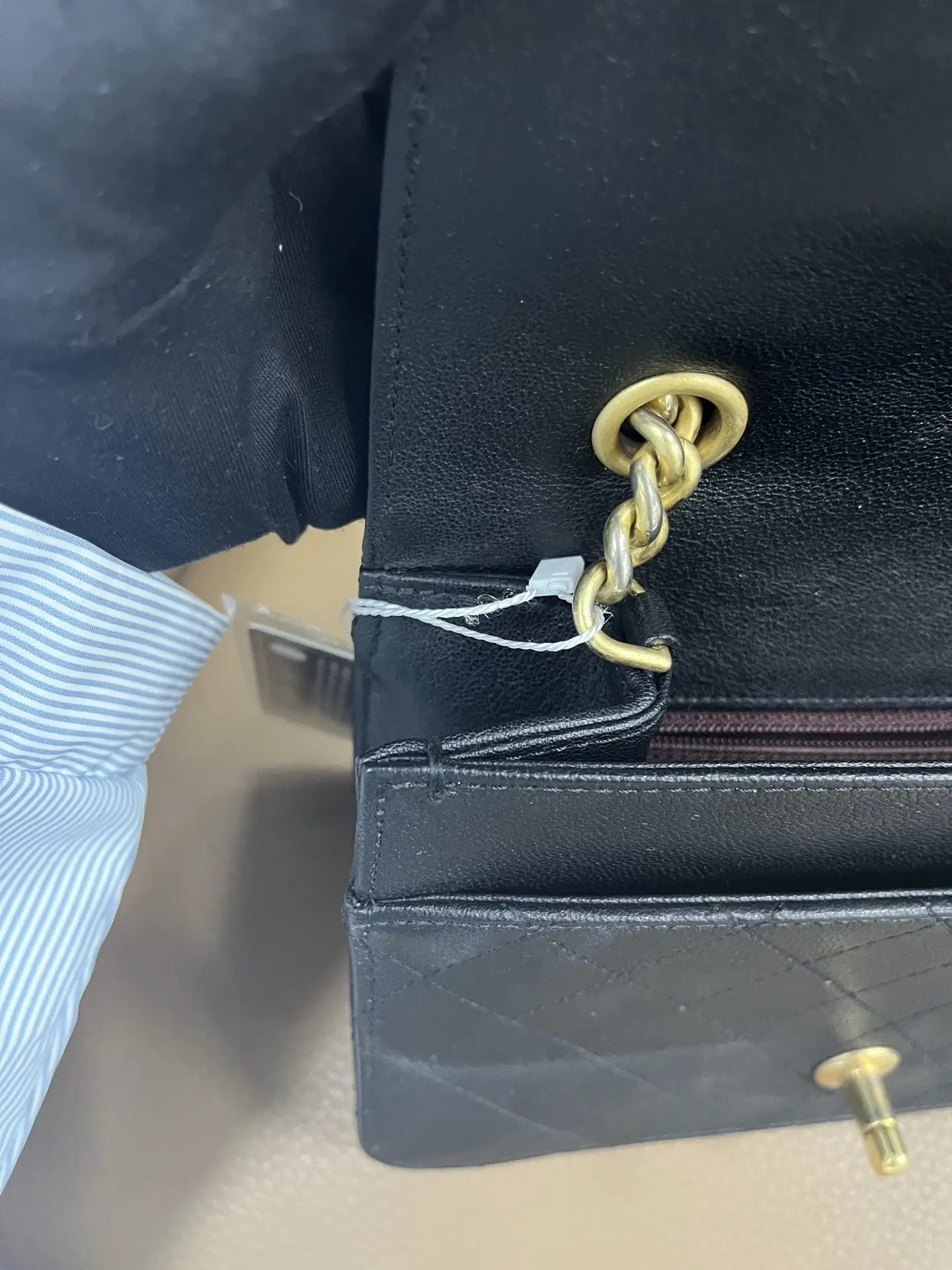 Chanel Coco Mark Chain Shoulder Bag Black Chanel Coco Mark Chain Shoulder Bag Black