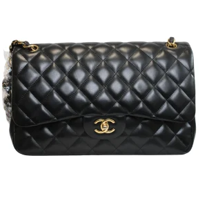 CHANEL Classic Flap Jumbo Handbag