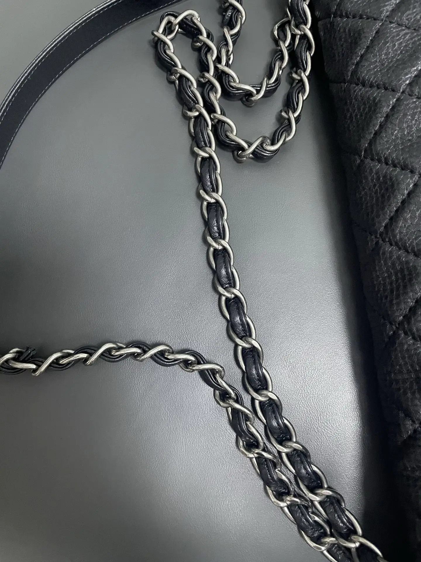 Chanel Black Calfskin Quilted XXL Travel Flap Bag New With Receipt Chanel Black Calfskin Quilted XXL Travel Flap Bag New With Receipt