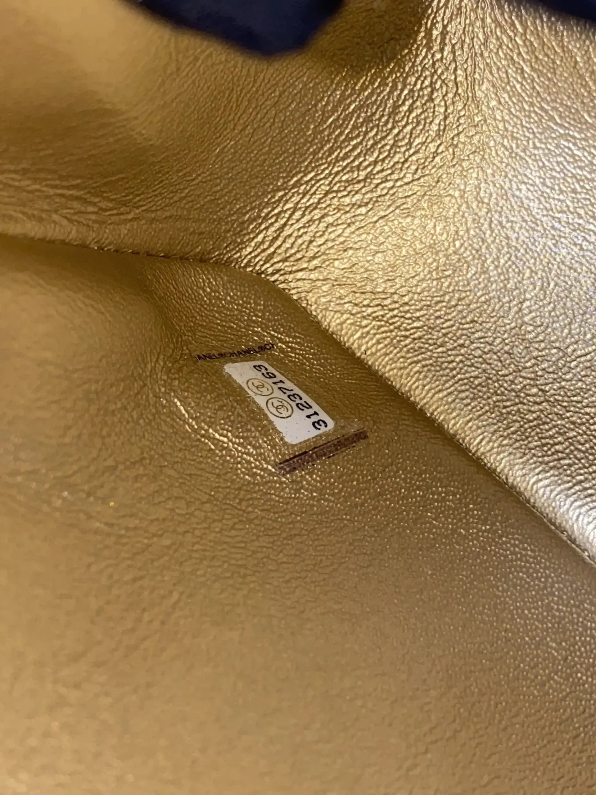 CHANEL Mini Rectangular Classic Top Handle Flap Bag Gold Lambskin CHANEL Mini Rectangular Classic Top Handle Flap Bag Gold Lambskin