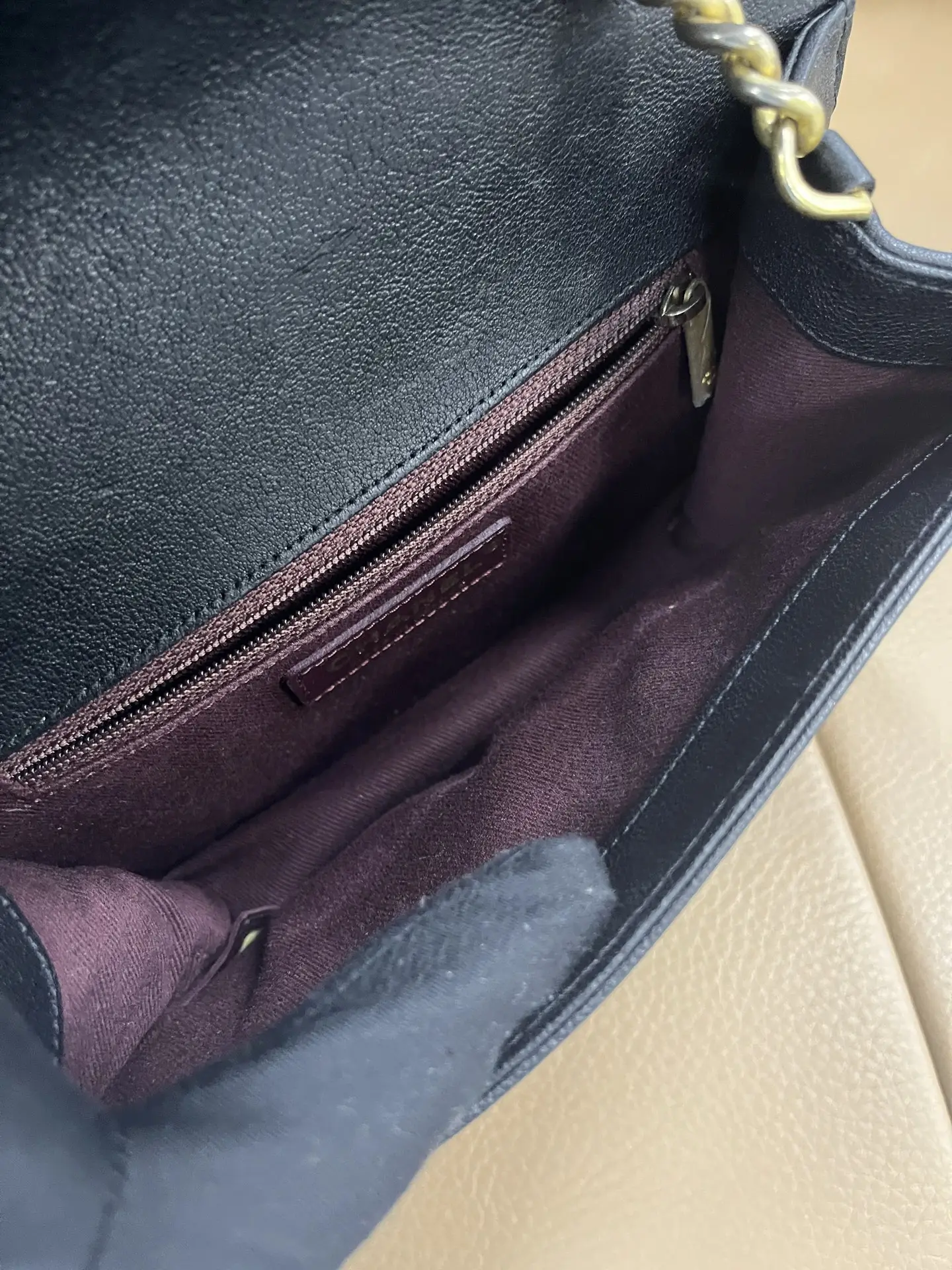 Chanel Coco Mark Chain Shoulder Bag Black Chanel Coco Mark Chain Shoulder Bag Black