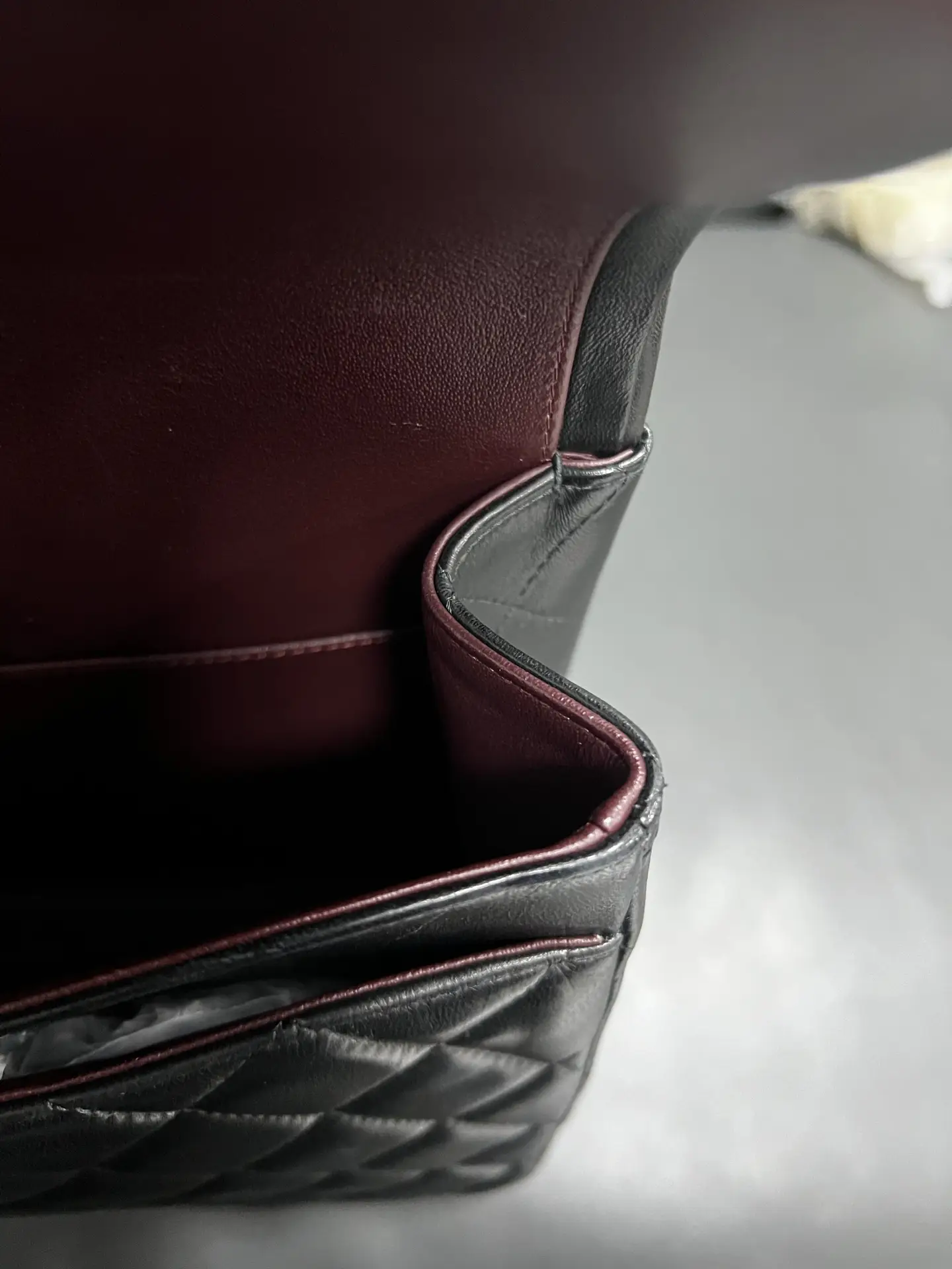 CHANEL Maxi Classic Flap Handbag Black Lambskin CHANEL Maxi Classic Flap Handbag Black Lambskin