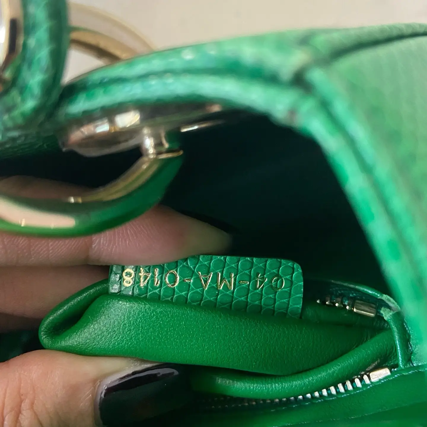 DIOR Mini Lady Dior Bag Python Leather Limited Version DIOR Mini Lady Dior Bag Python Leather Limited Version