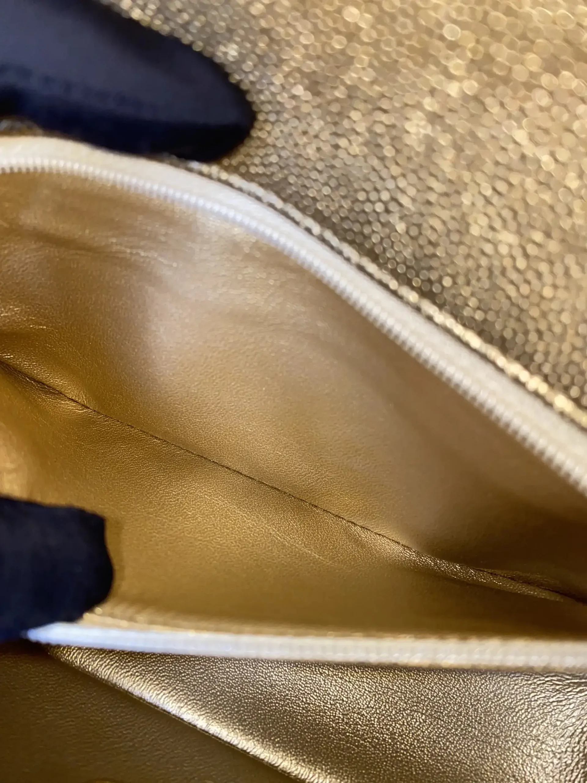 CHANEL Mini Rectangular Classic Top Handle Flap Bag Gold Lambskin CHANEL Mini Rectangular Classic Top Handle Flap Bag Gold Lambskin