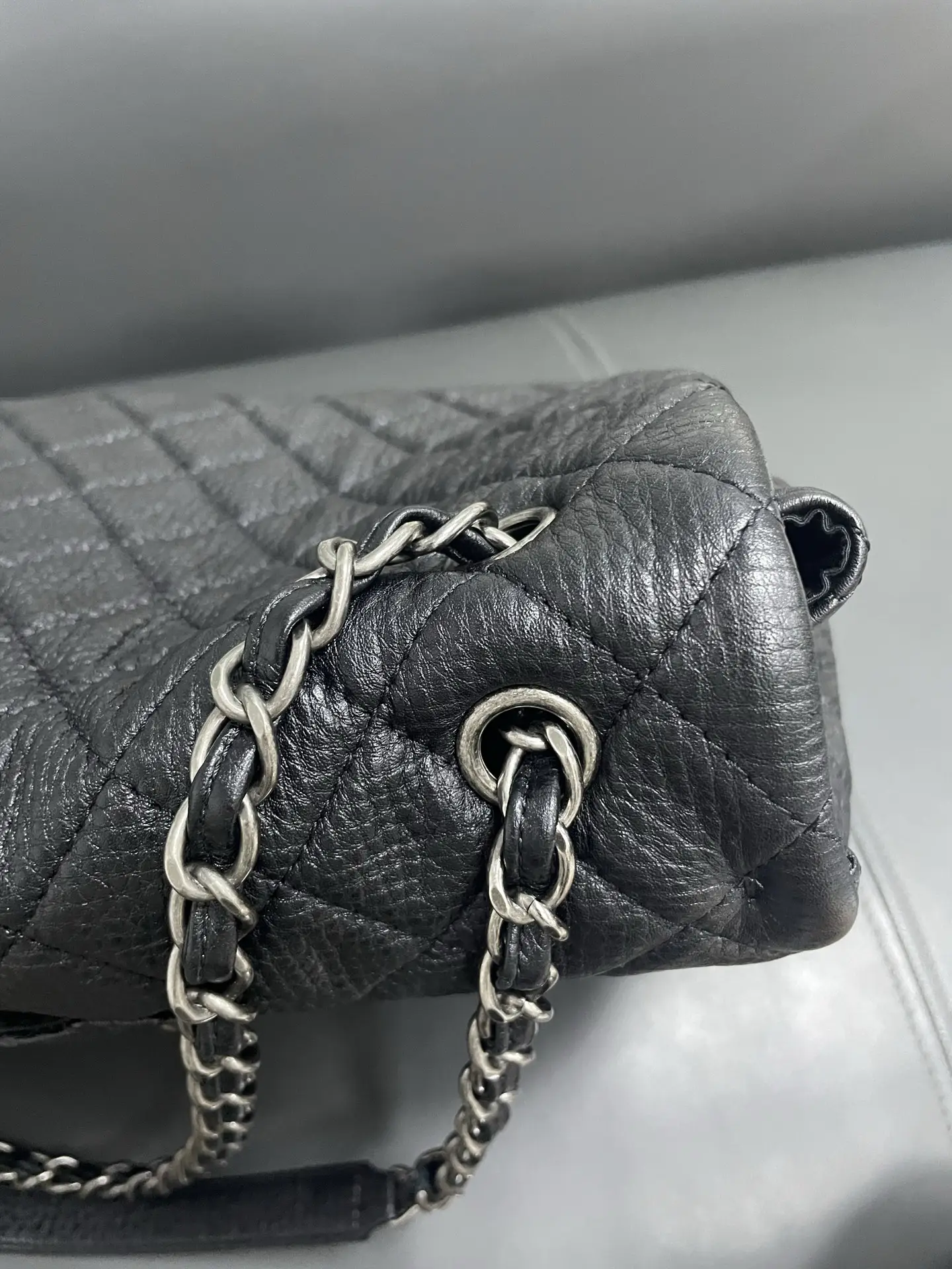 Chanel Black Calfskin Quilted XXL Travel Flap Bag New With Receipt Chanel Black Calfskin Quilted XXL Travel Flap Bag New With Receipt