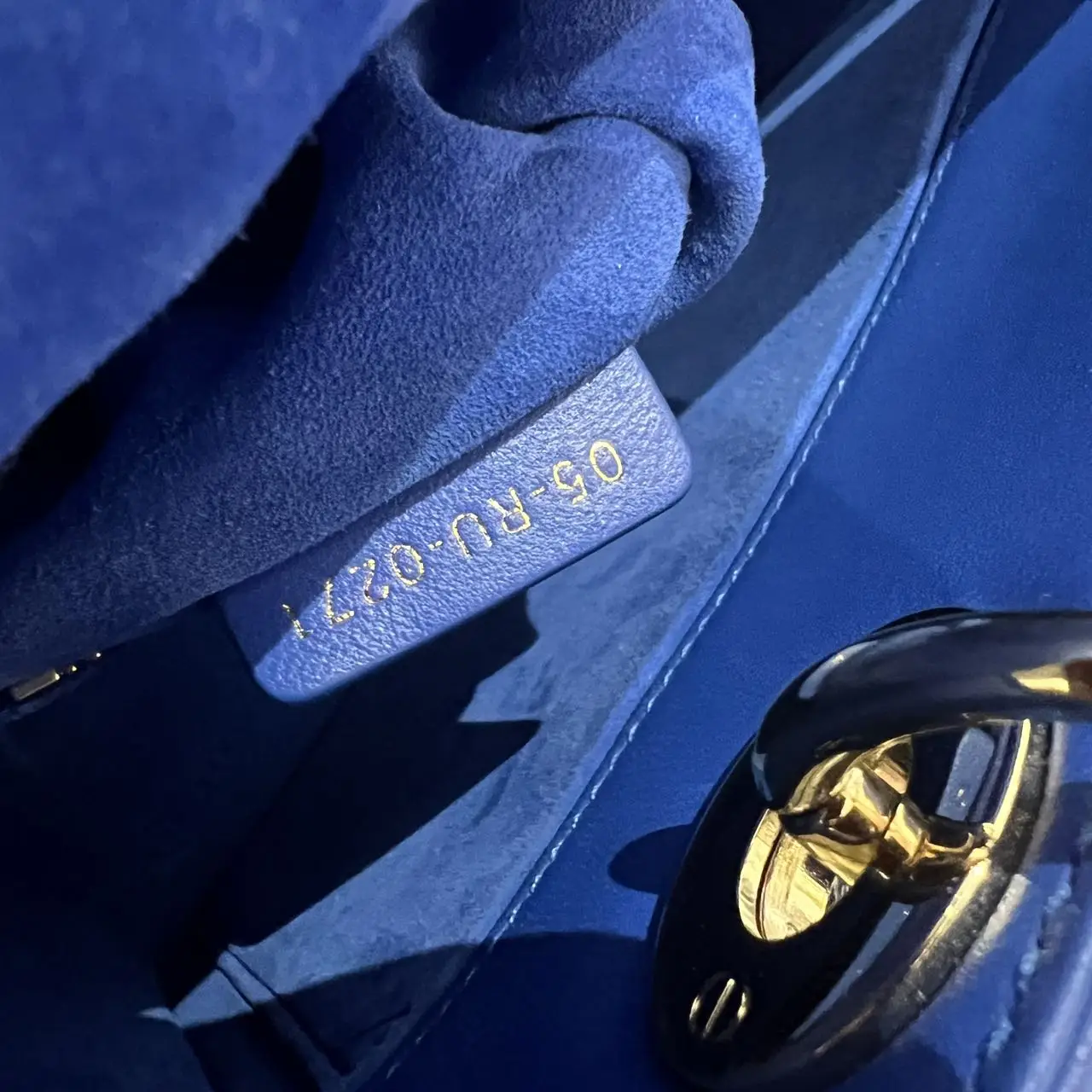 DIOR Small Lady Dior Bag Blue Lambskin DIOR Small Lady Dior Bag Blue Lambskin