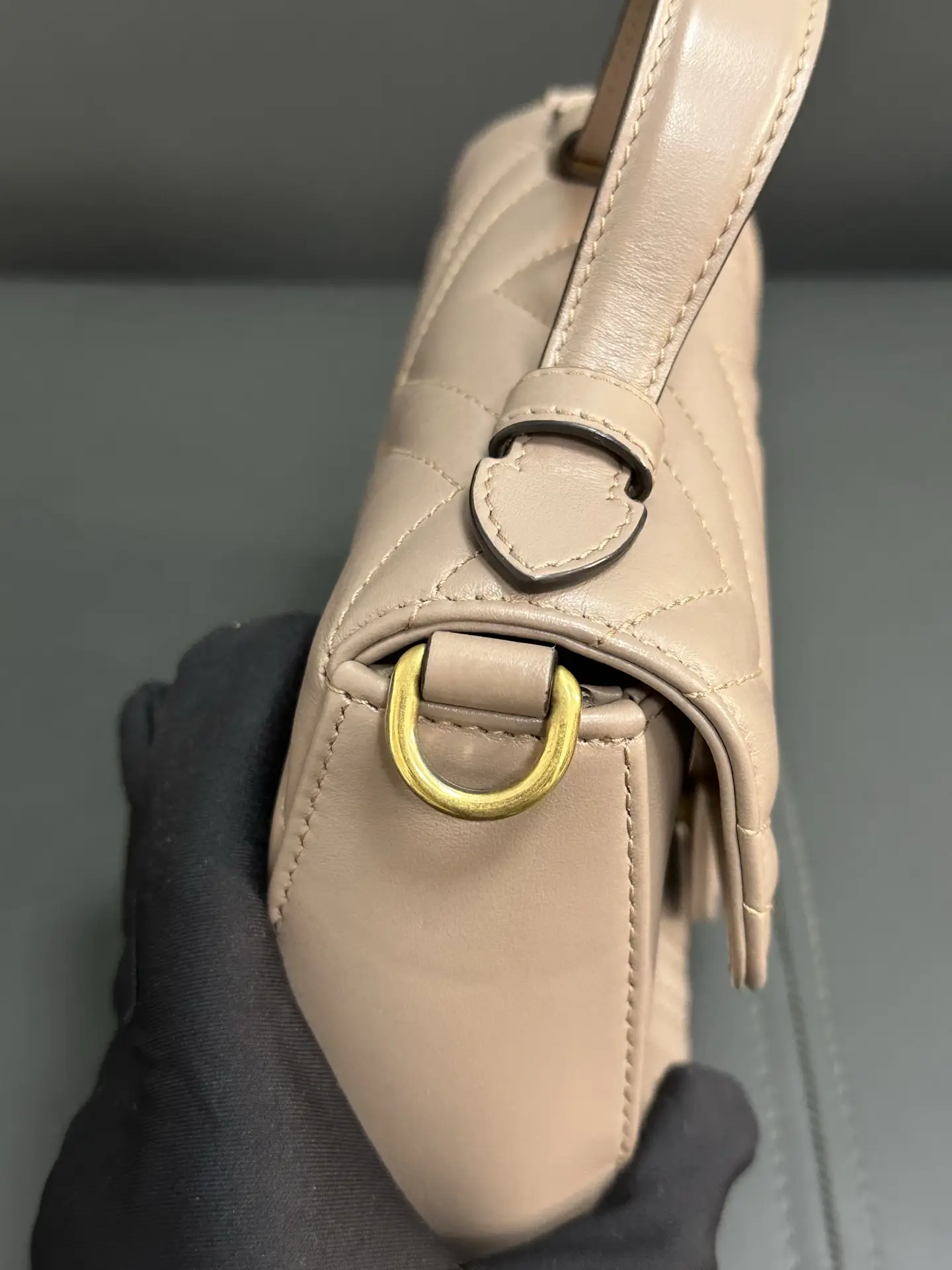 GUCCI GG Marmont Small Top Handle Bag GUCCI GG Marmont Small Top Handle Bag