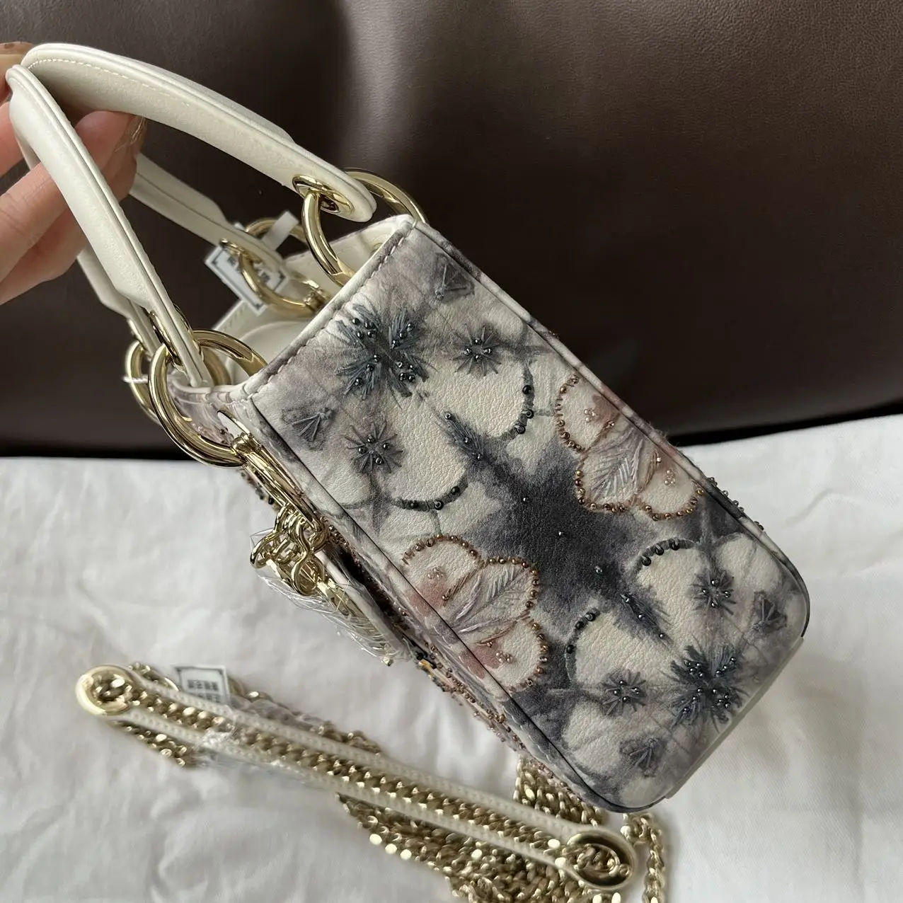 Limited Edition Beaded Mini Lady Dior Limited Edition Beaded Mini Lady Dior