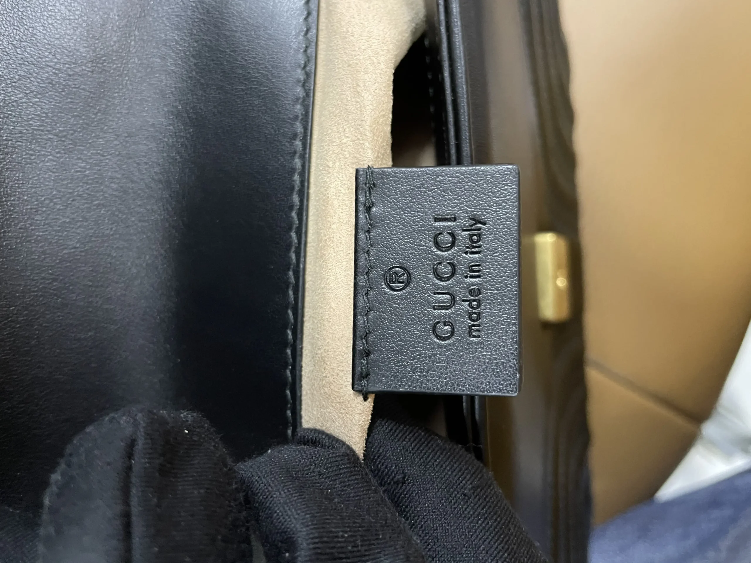 GUCCI GG Marmont Small Top Handle Bag GUCCI GG Marmont Small Top Handle Bag