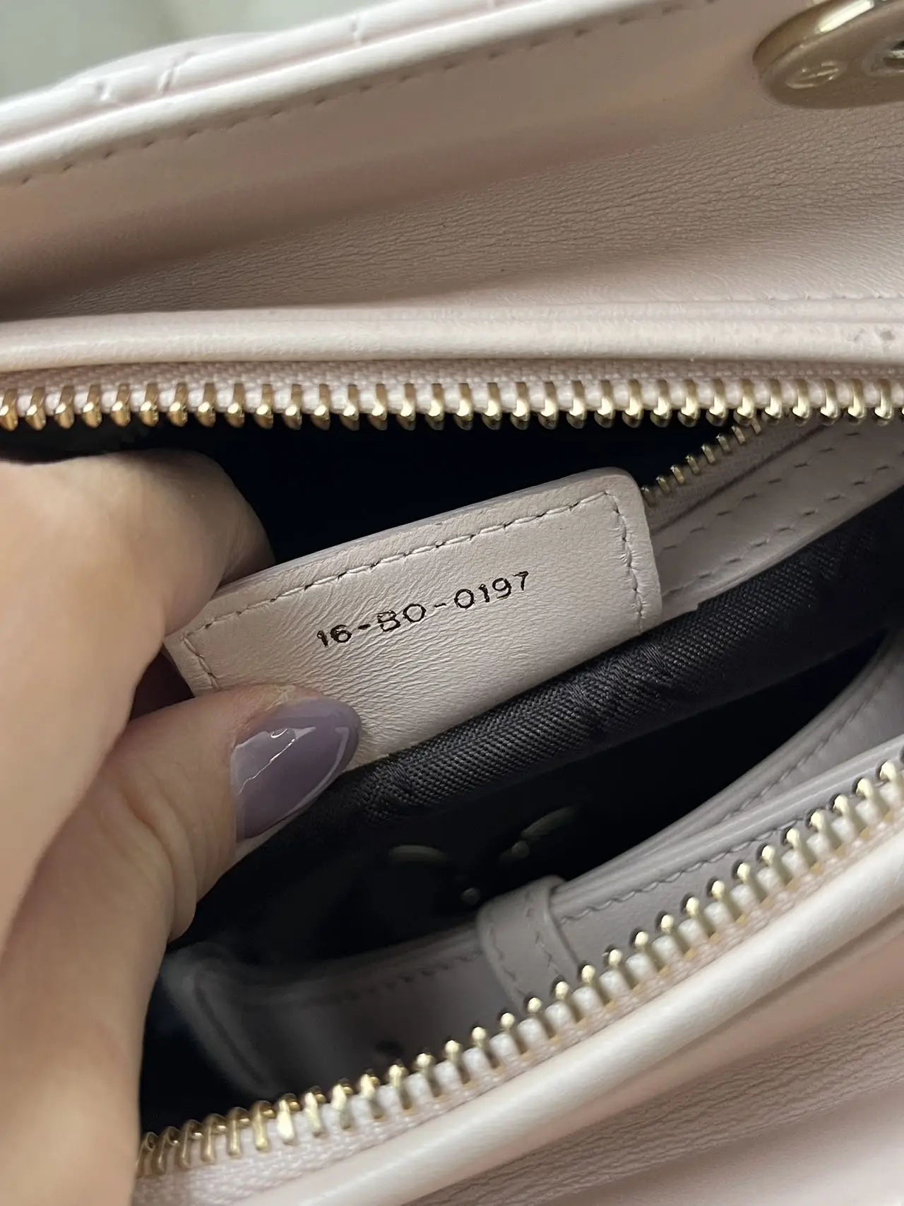 DIOR Pink Lambskin Medium Lady Dior Bag DIOR Pink Lambskin Medium Lady Dior Bag