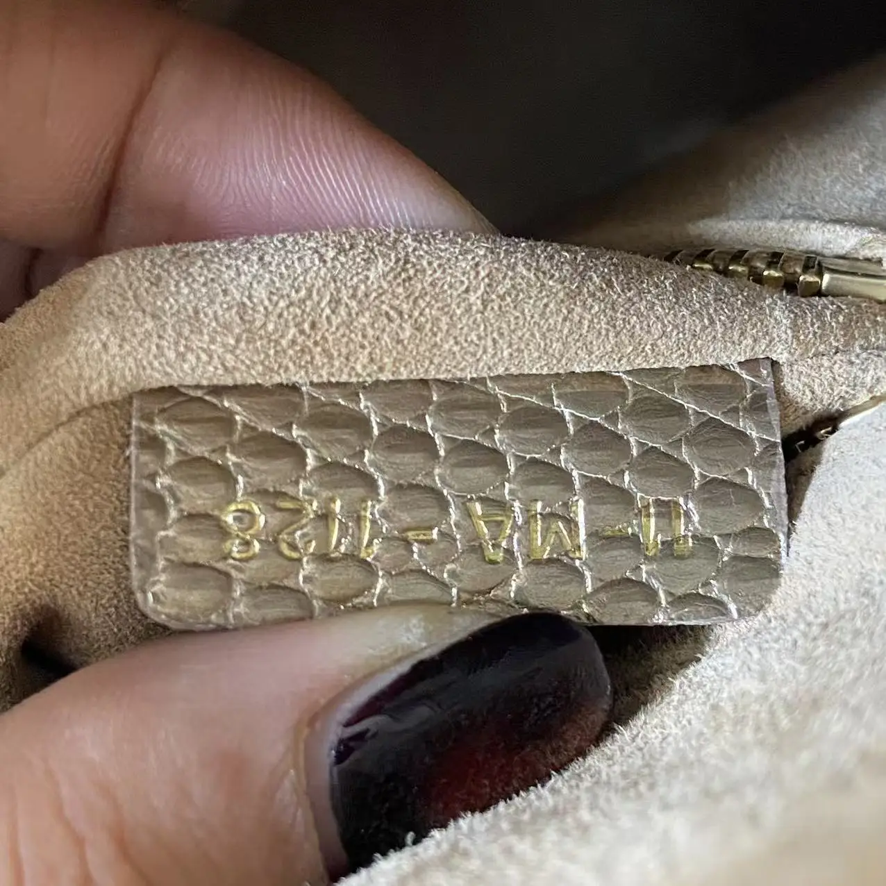 DIOR Small Lady Dior Bag Lizard Leather Gold DIOR Small Lady Dior Bag Lizard Leather Gold