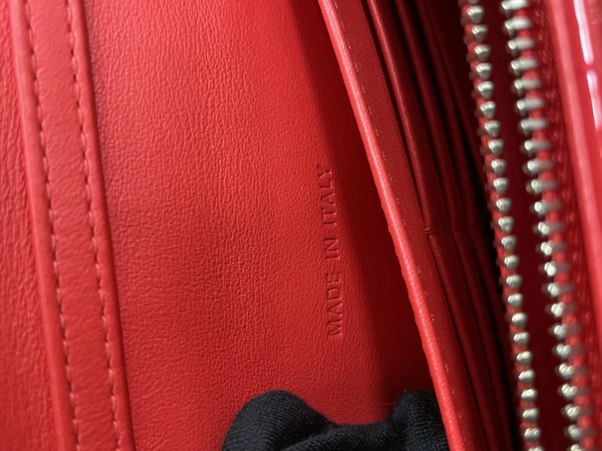 DIOR Christian Dior Miss Dior Chain Wallet Red DIOR Christian Dior Miss Dior Chain Wallet Red