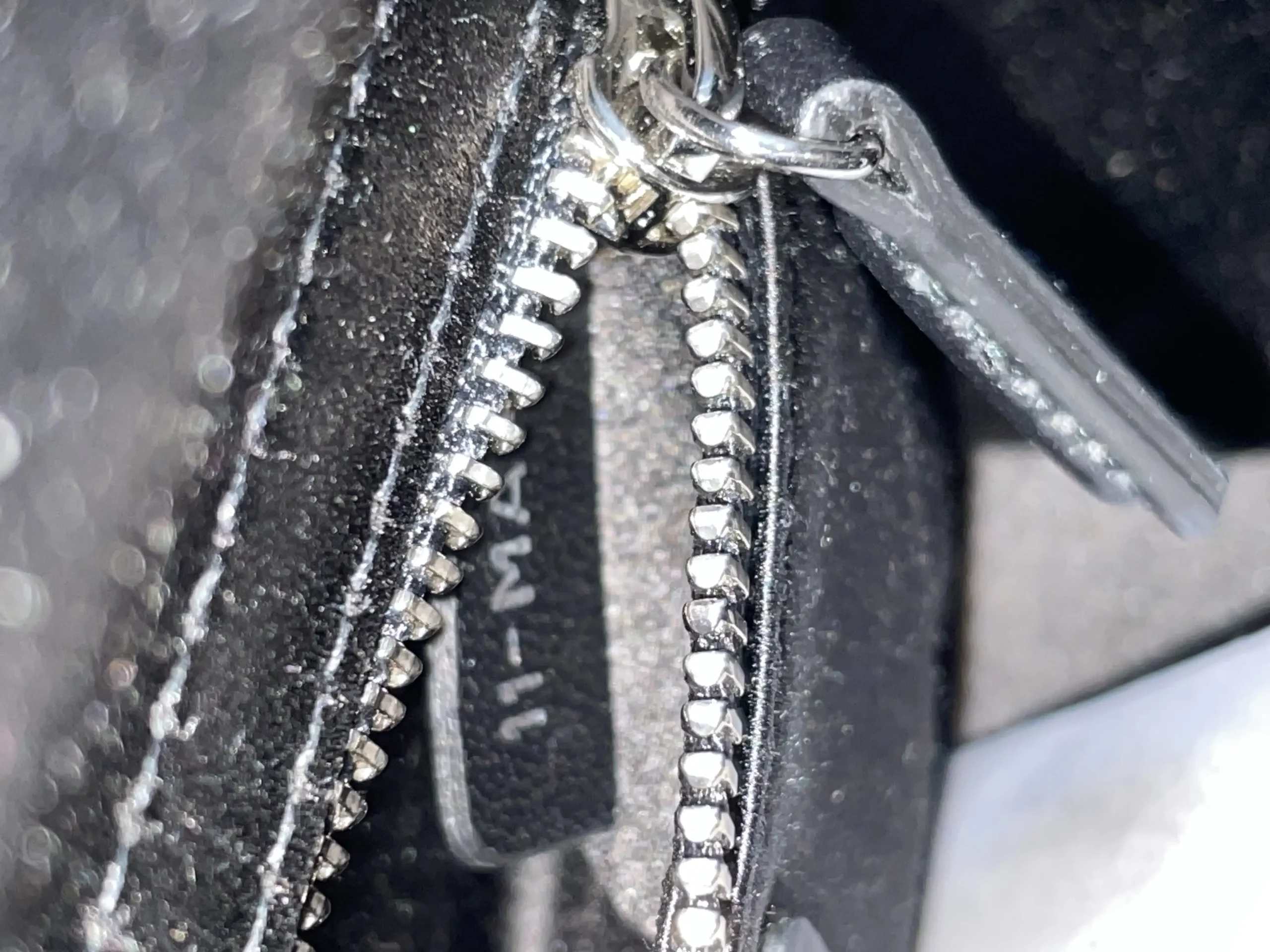 DIOR Mini Lady Dior Bag in Black Satin with Crystals DIOR Mini Lady Dior Bag in Black Satin with Crystals