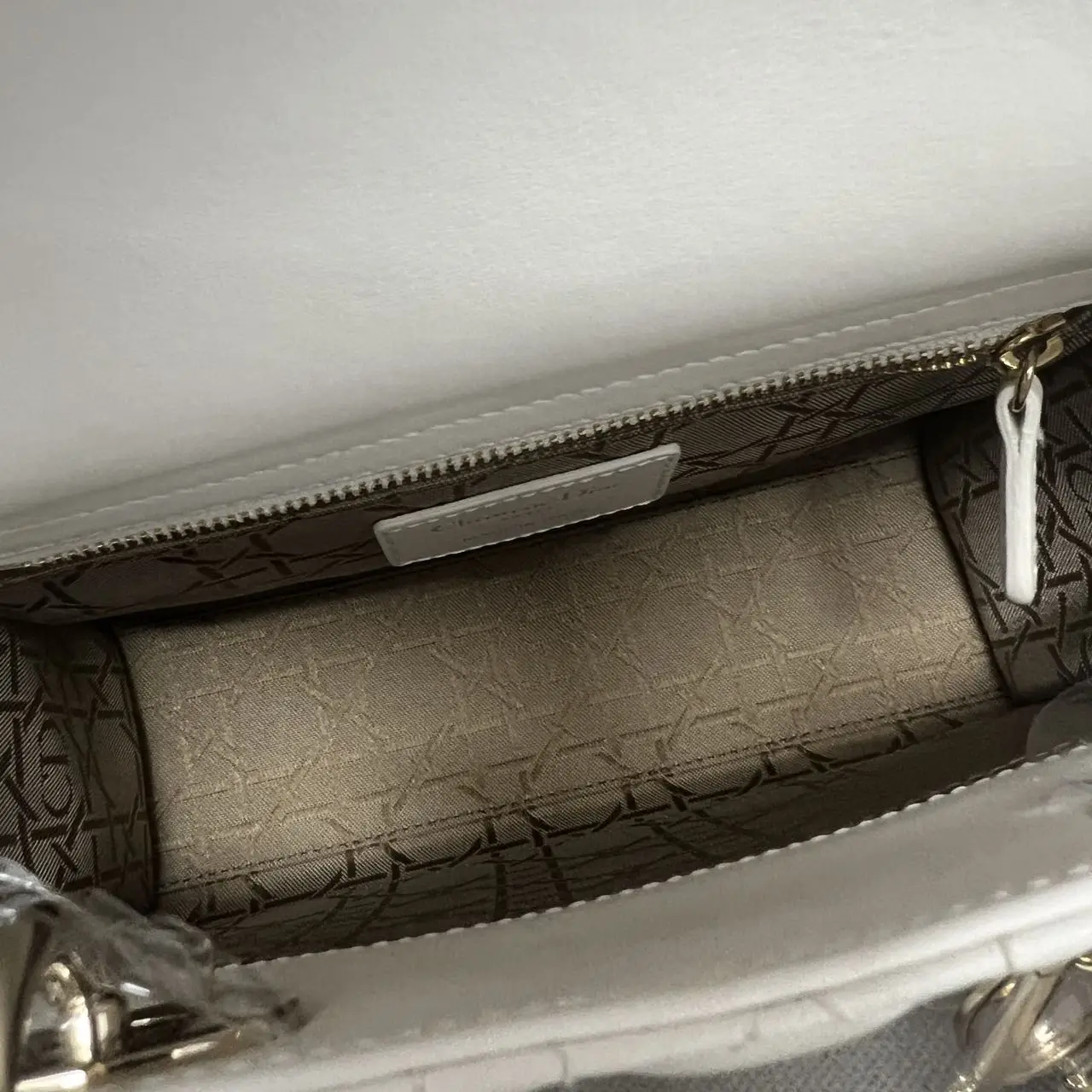 DIOR Small Lady Dior Bag White Lambskin DIOR Small Lady Dior Bag White Lambskin