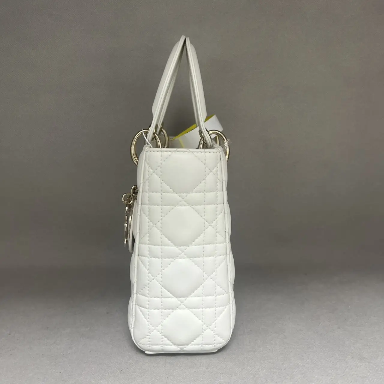 DIOR Small Lady Dior Bag White Lambskin DIOR Small Lady Dior Bag White Lambskin