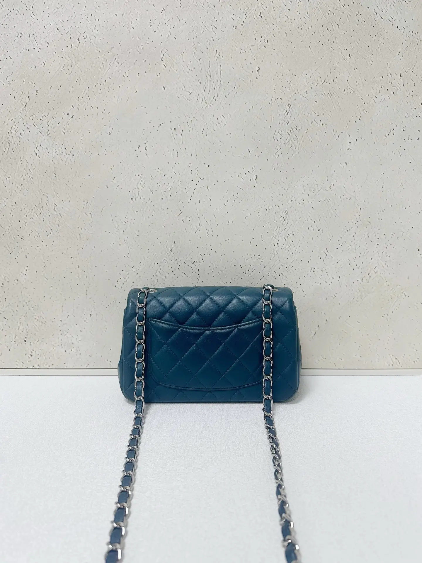 CHANEL Malachite Quilted Lambskin Mini Rectangular Classic Flap CHANEL Malachite Quilted Lambskin Mini Rectangular Classic Flap