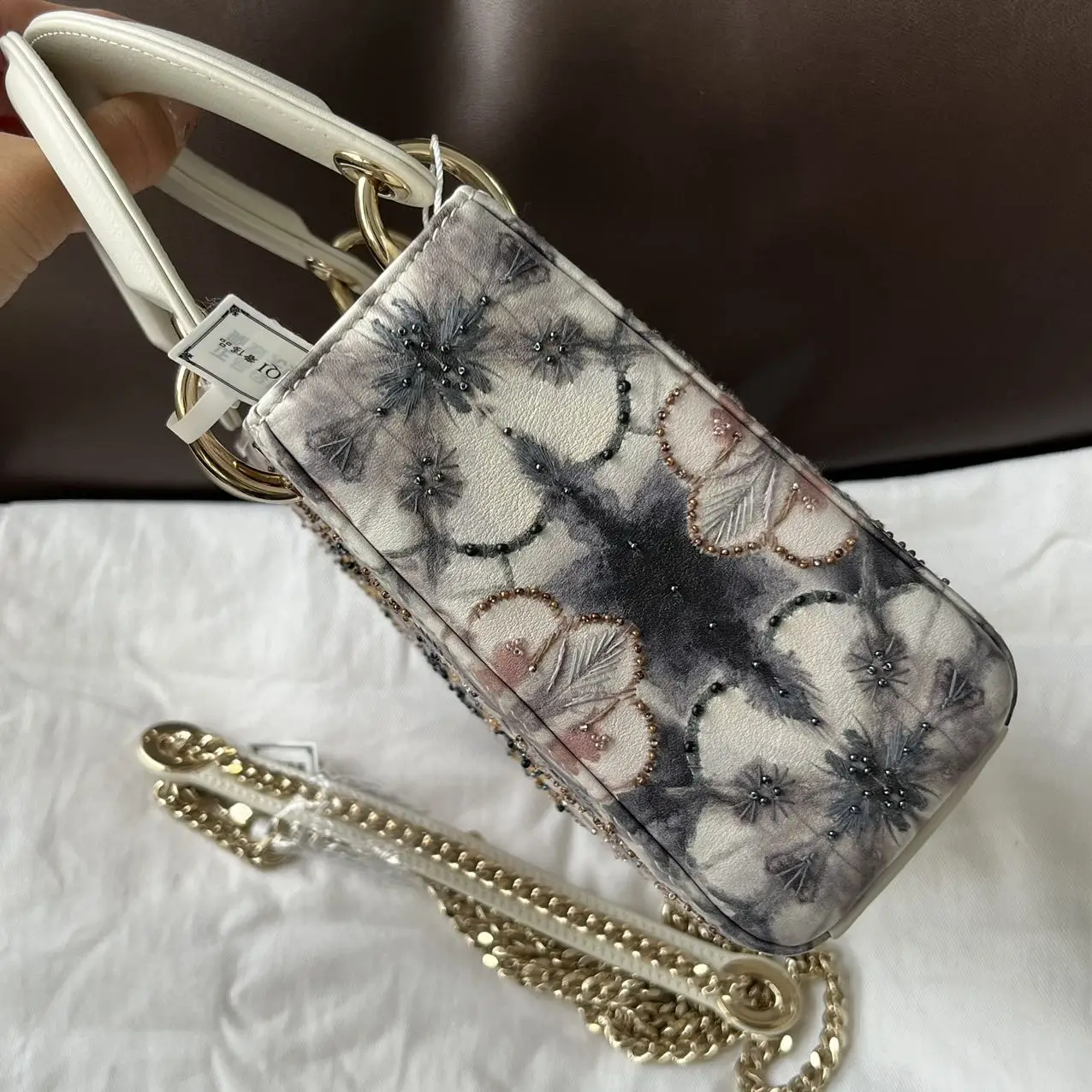 Limited Edition Beaded Mini Lady Dior Limited Edition Beaded Mini Lady Dior