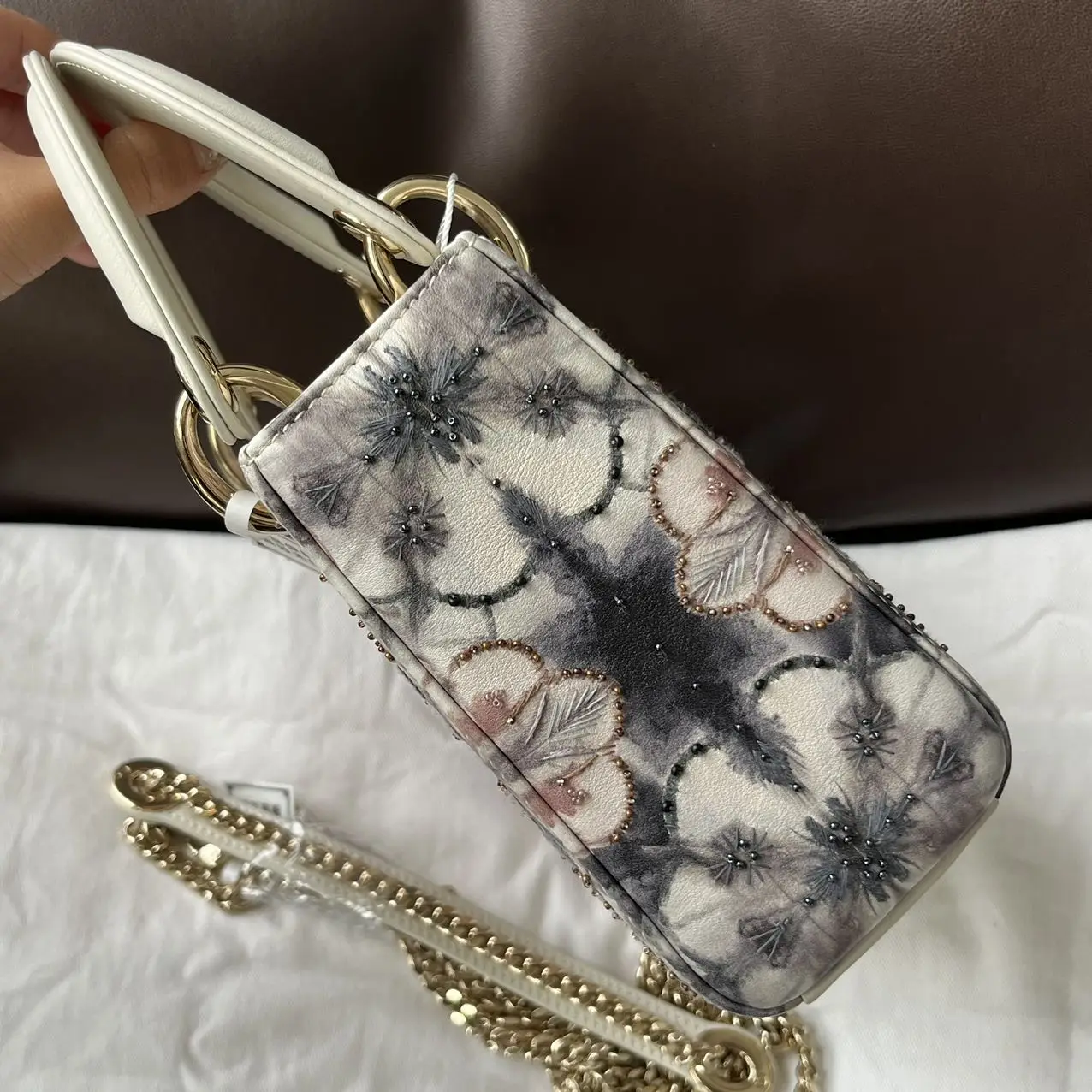 Limited Edition Beaded Mini Lady Dior Limited Edition Beaded Mini Lady Dior