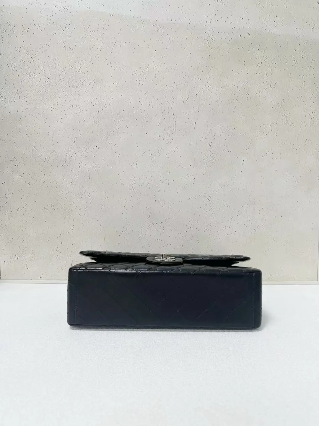 CHANEL Maxi Classic Flap Handbag Black Lambskin CHANEL Maxi Classic Flap Handbag Black Lambskin