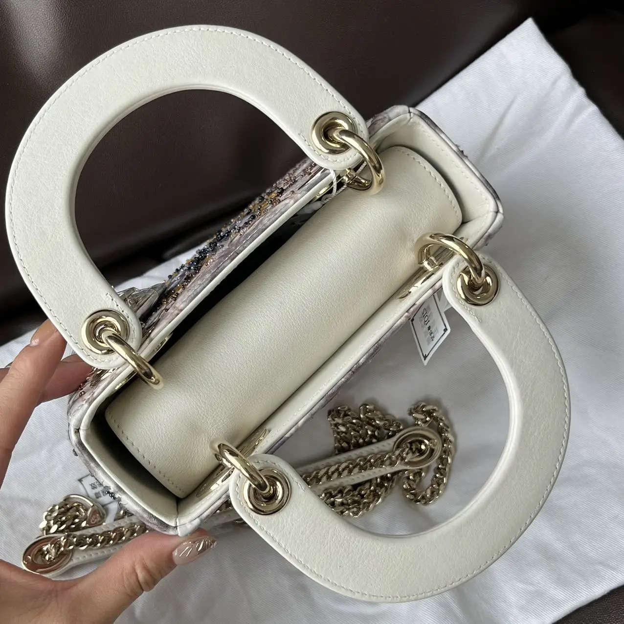 Limited Edition Beaded Mini Lady Dior Limited Edition Beaded Mini Lady Dior