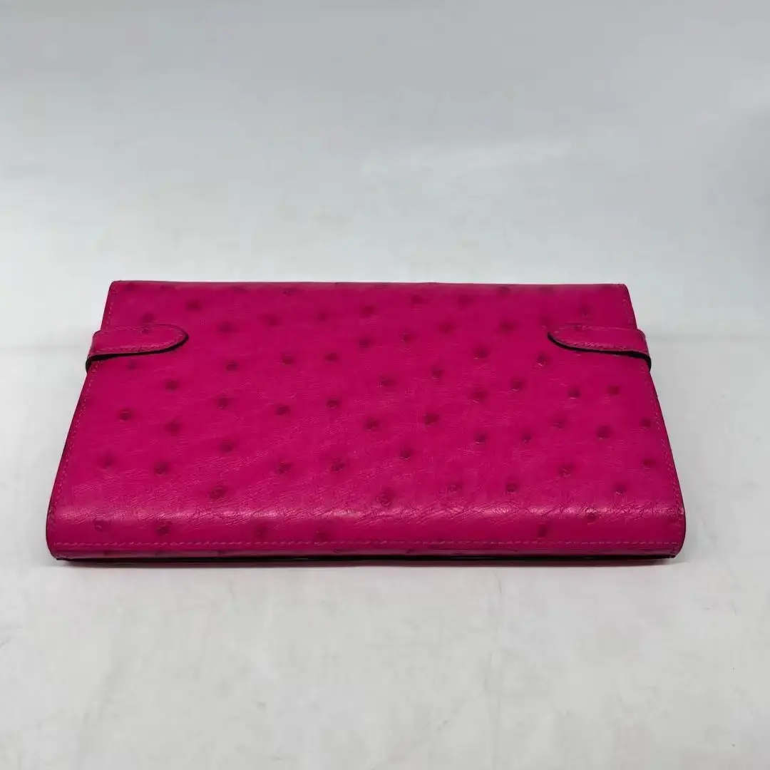 Hermès Kelly Long Money Holder E5 Rose Tyrien Hermès Kelly Long Money Holder E5 Rose Tyrien