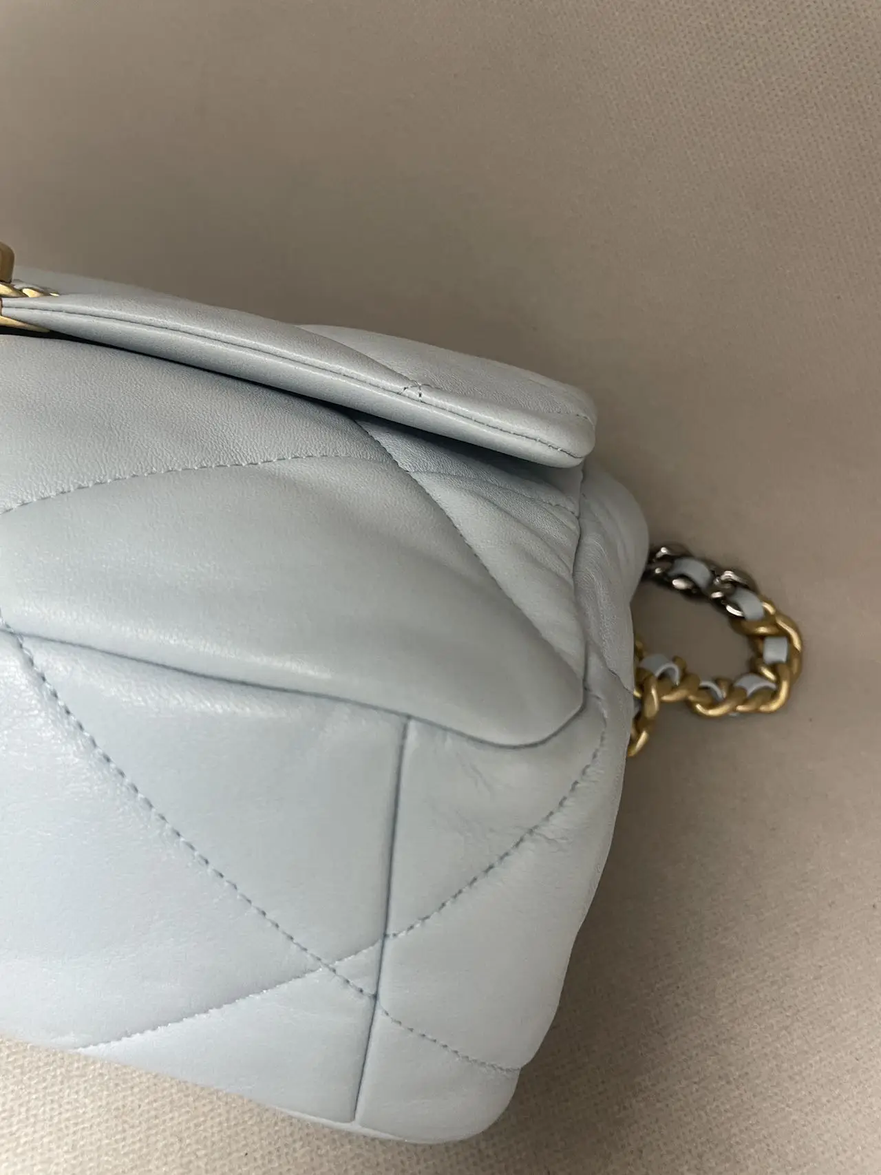 CHANEL 19 Flap Baby Blue Bag CHANEL 19 Flap Baby Blue Bag