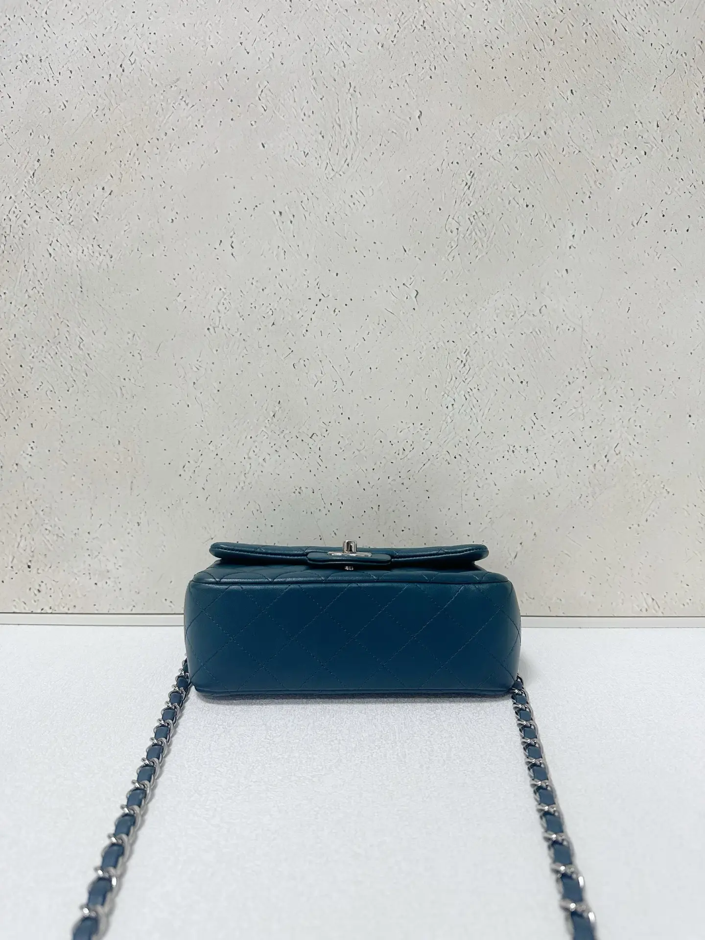 CHANEL Malachite Quilted Lambskin Mini Rectangular Classic Flap CHANEL Malachite Quilted Lambskin Mini Rectangular Classic Flap