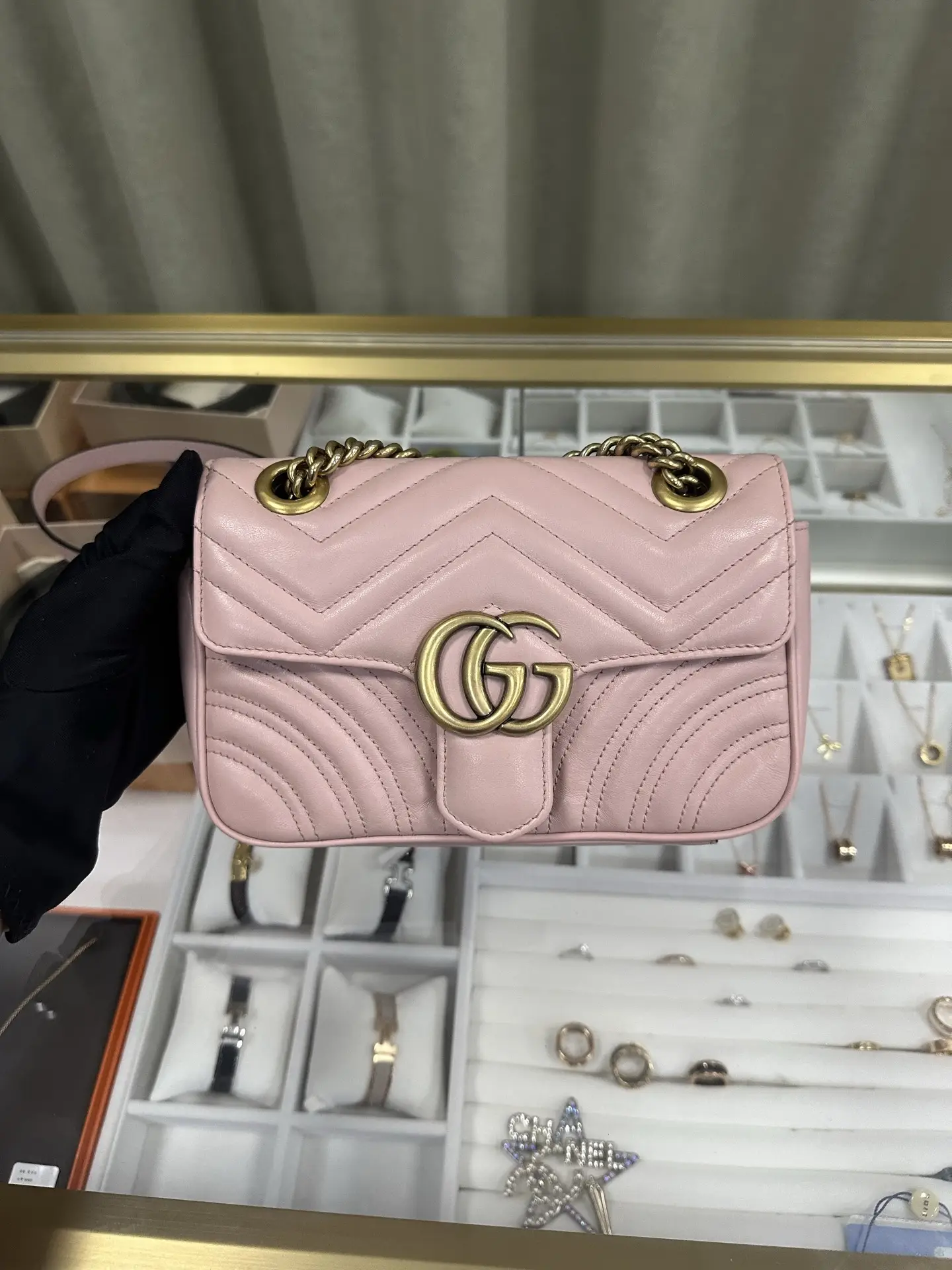 GUCCI GG Marmont Bag Small Pink GUCCI GG Marmont Bag Small Pink