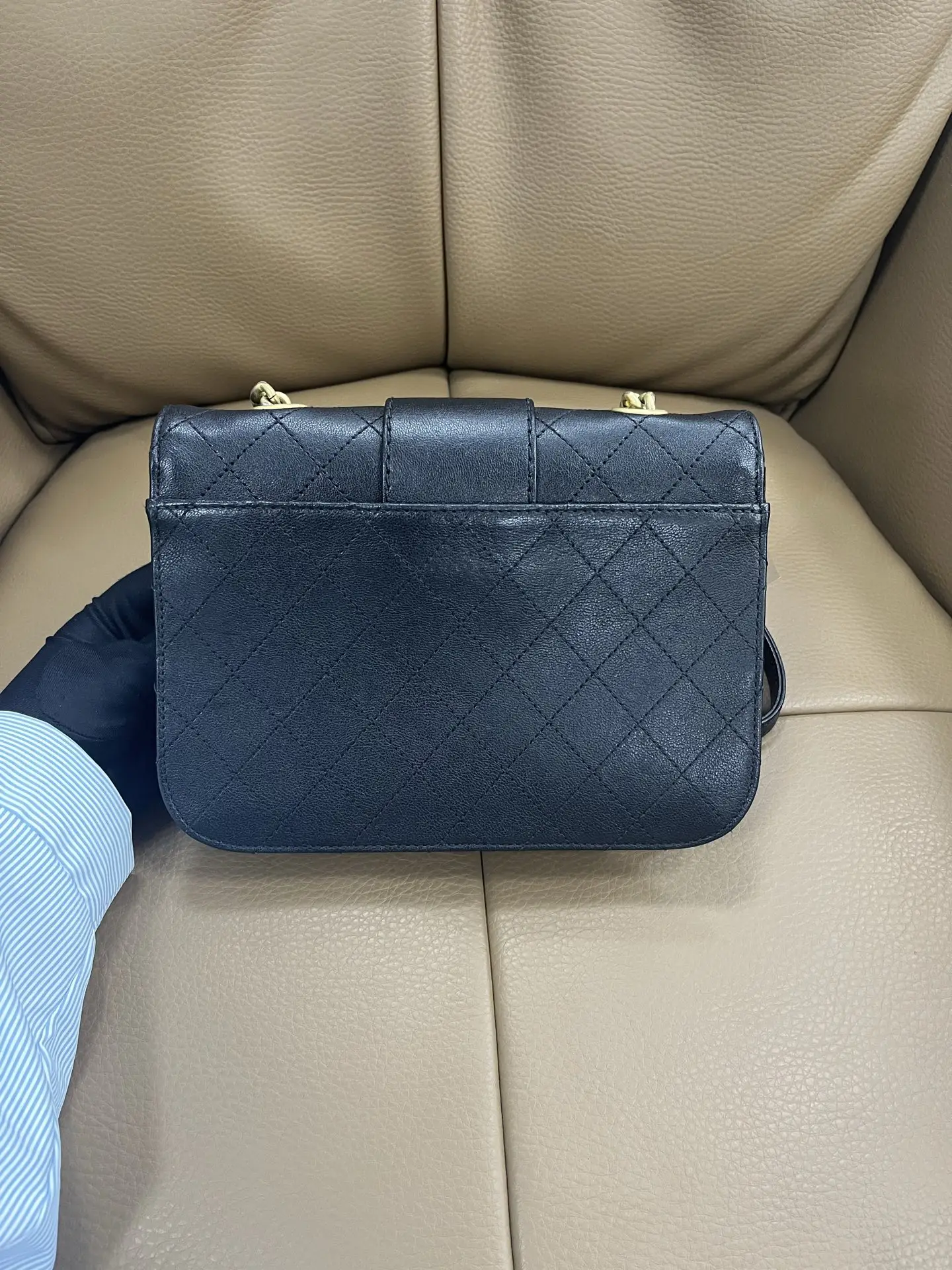 Chanel Coco Mark Chain Shoulder Bag Black Chanel Coco Mark Chain Shoulder Bag Black